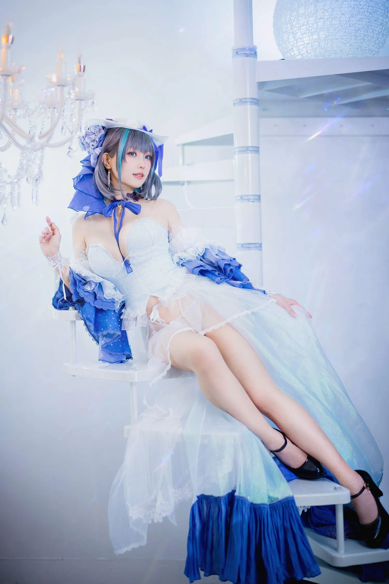 ElyEE子 – NO.99 Cheshire Dress [25P]插图6