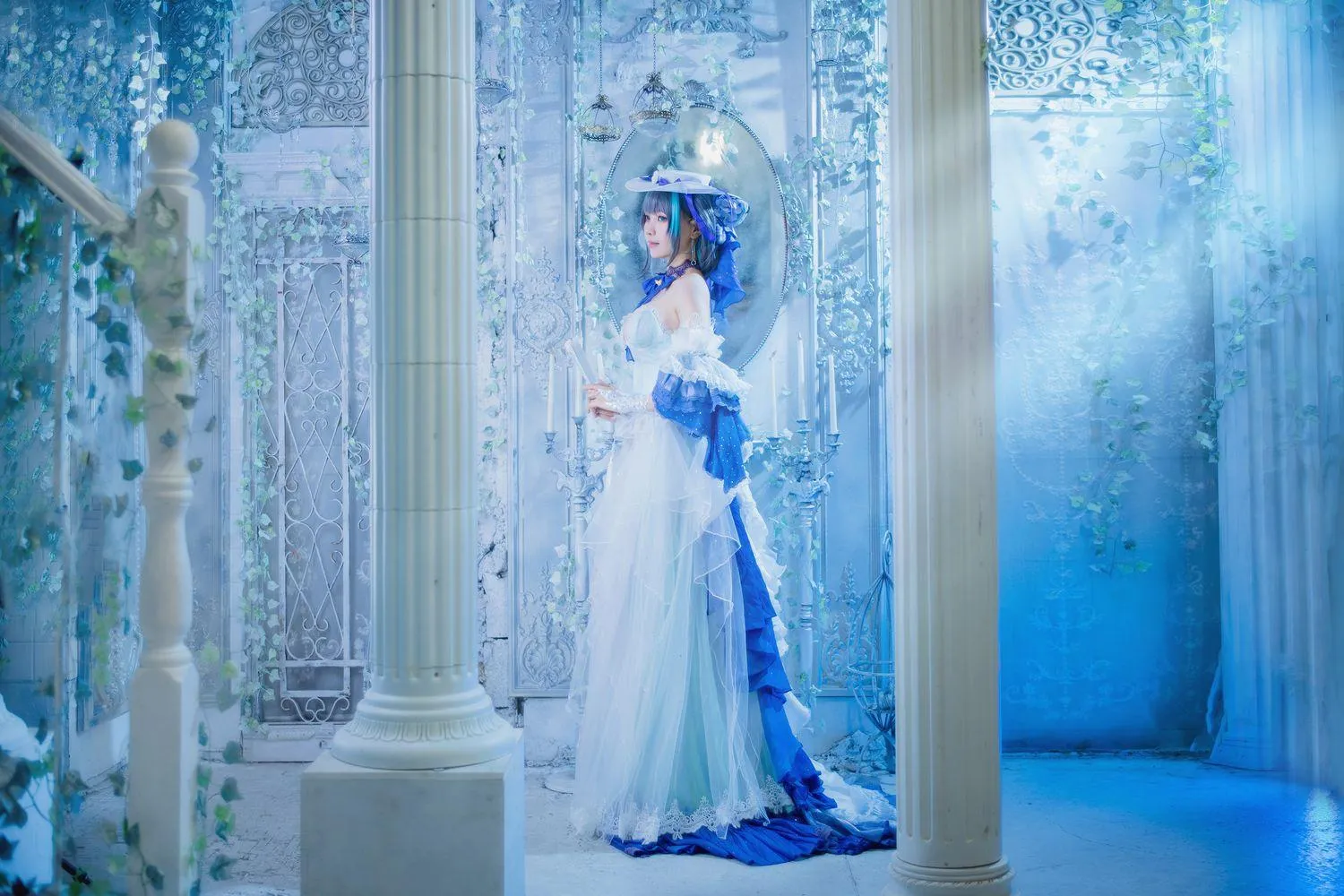 ElyEE子 – NO.99 Cheshire Dress [25P]插图7