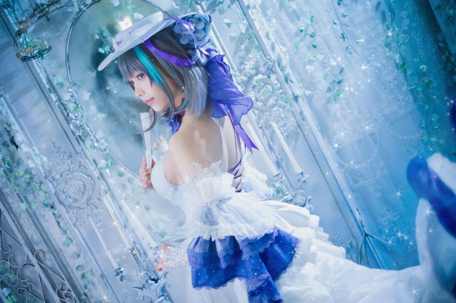 ElyEE子 – NO.99 Cheshire Dress [25P]插图2