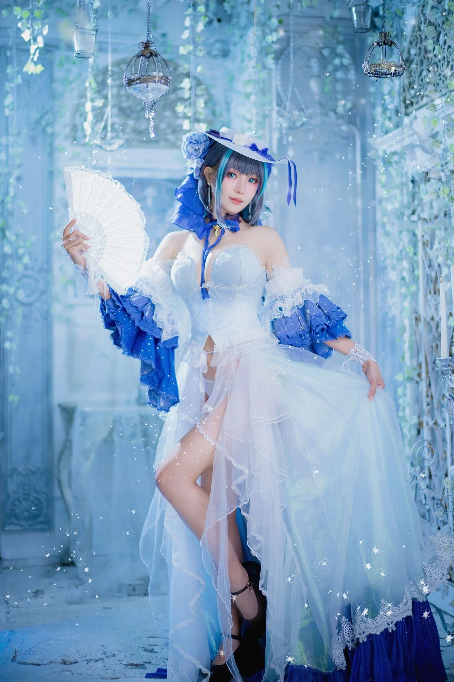 ElyEE子 – NO.99 Cheshire Dress [25P]插图8
