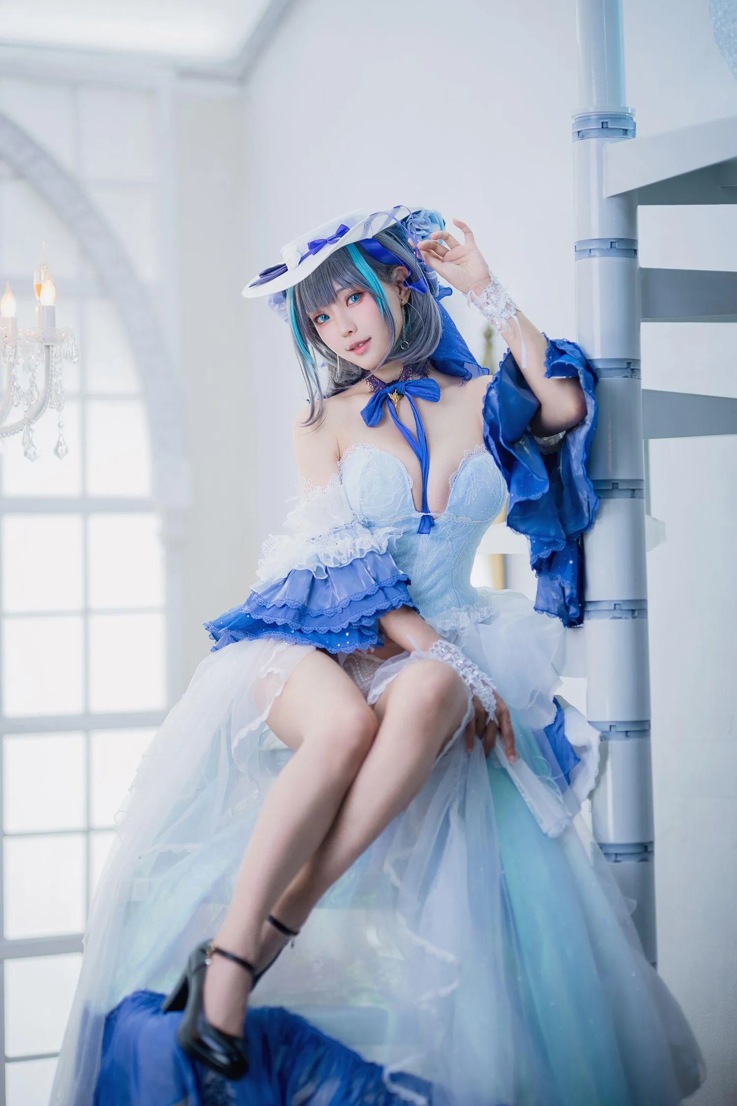 ElyEE子 – NO.99 Cheshire Dress [25P]插图1