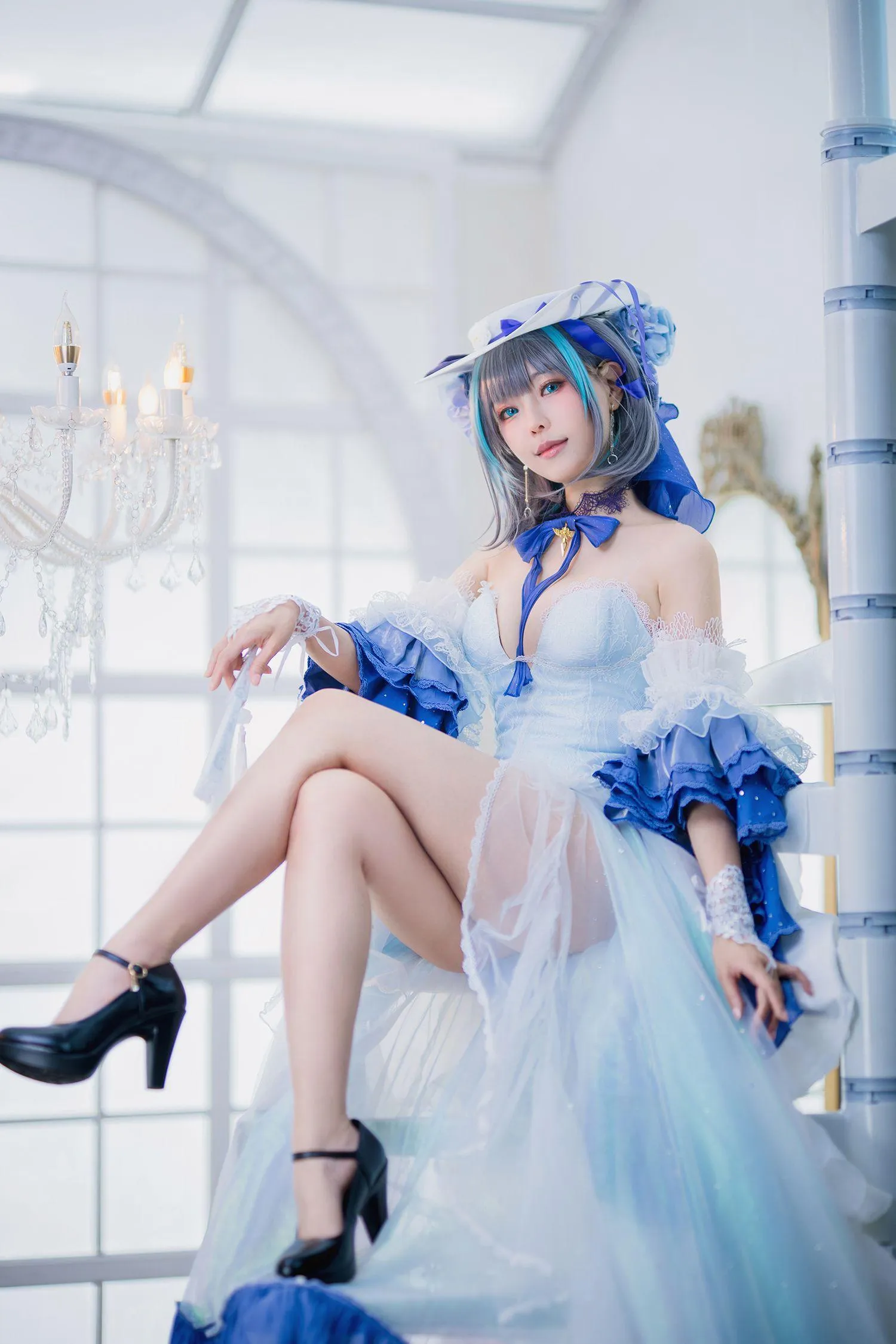 ElyEE子 – NO.99 Cheshire Dress [25P]插图2