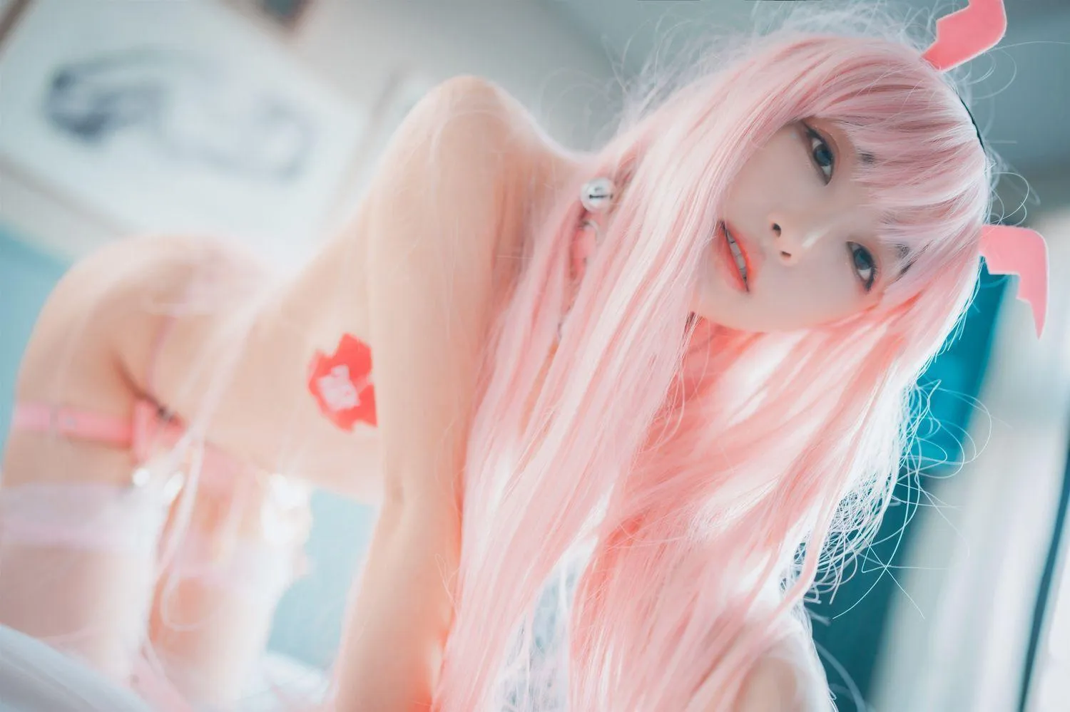 HaNari (하나리) NO.012 [DJAWA] Photo Pink Succubus S.ver [45P]插图6