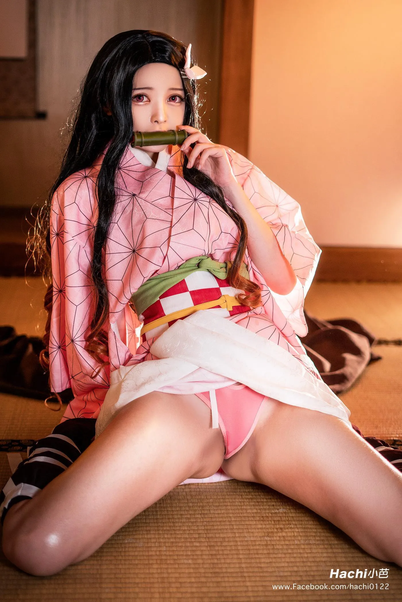 Hachi_小芭 – NO.04 灶门祢豆子 [18P]插图7