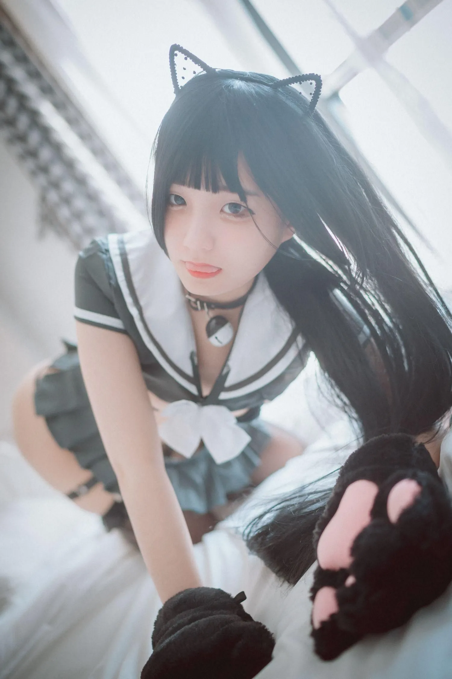 Jenny (정제니) – NO.43 [DJAWA] Katzenmädchen in Schuluniform [42P]插图