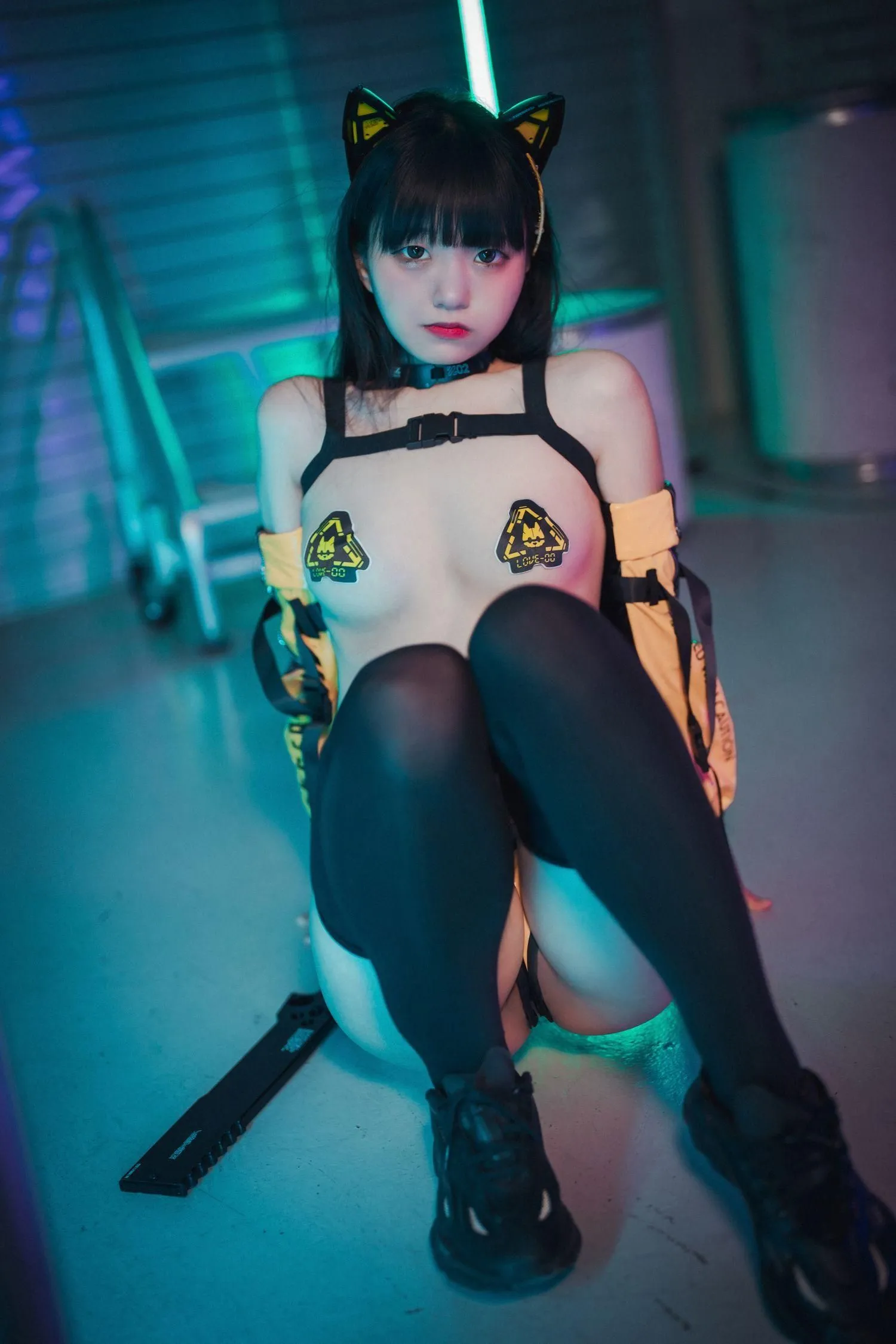 Jenny (정제니) – NO.45 [DJAWA] Cyber Cat (S-version)-S-version [40P]插图7