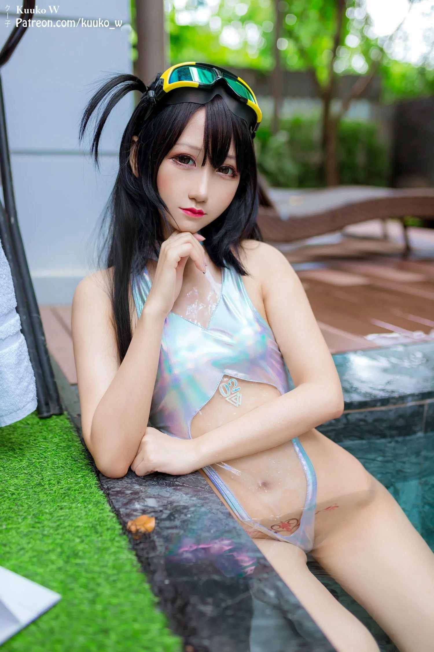 Kuuko W – NO.17 Kuuko Teaches Swimming 2020 [21P]插图5