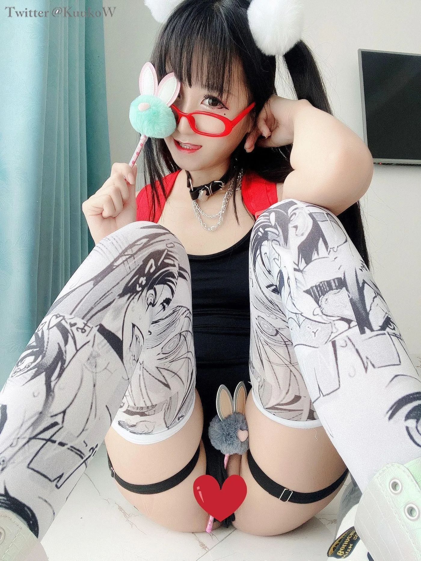 Kuuko W – NO.32 Megane-chan [52P]插图1