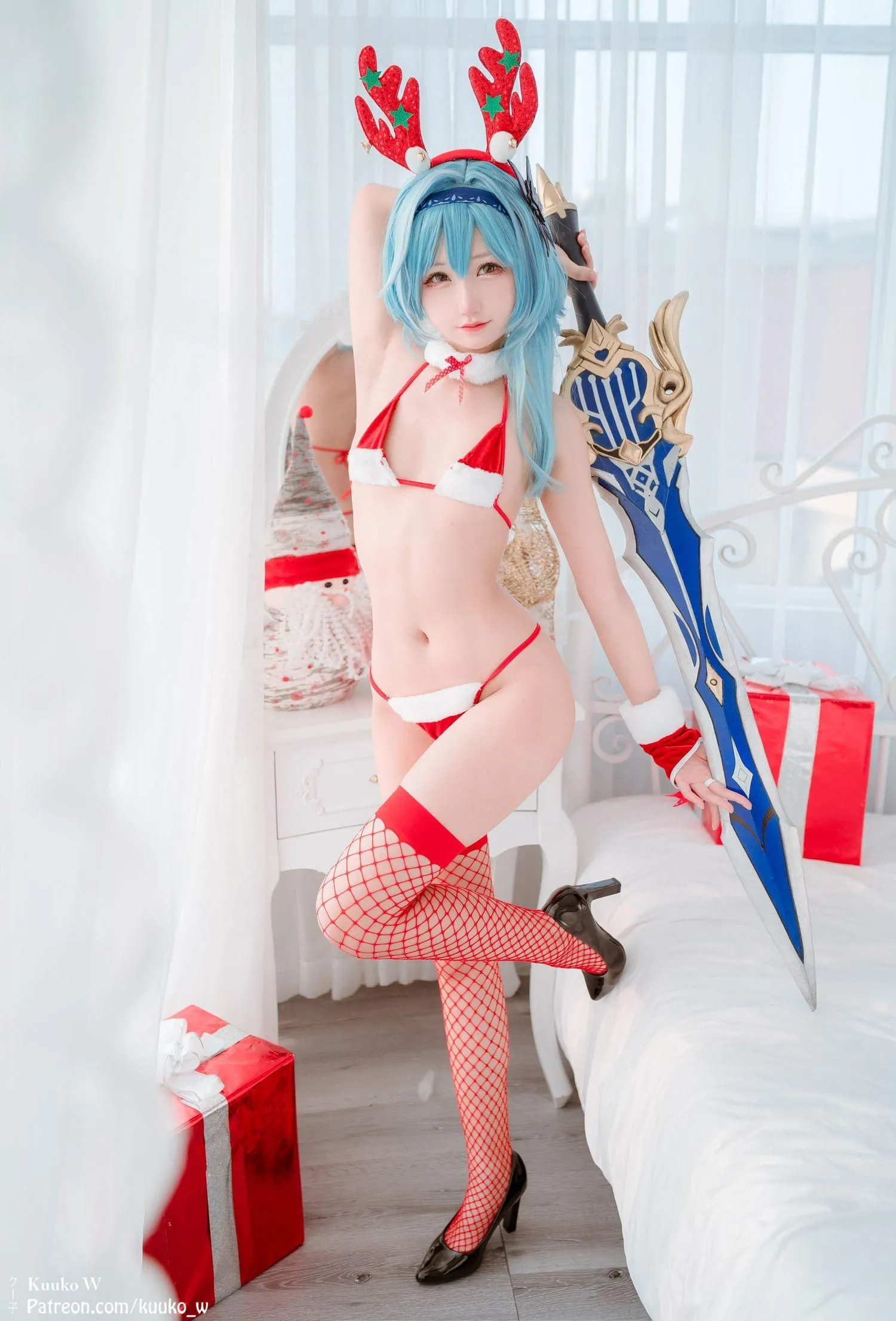 Kuuko W – NO.69 XMAS Eula [20P]插图