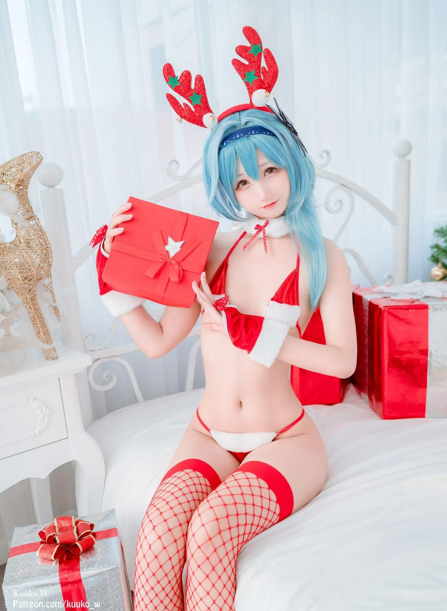 Kuuko W – NO.69 XMAS Eula [20P]插图4