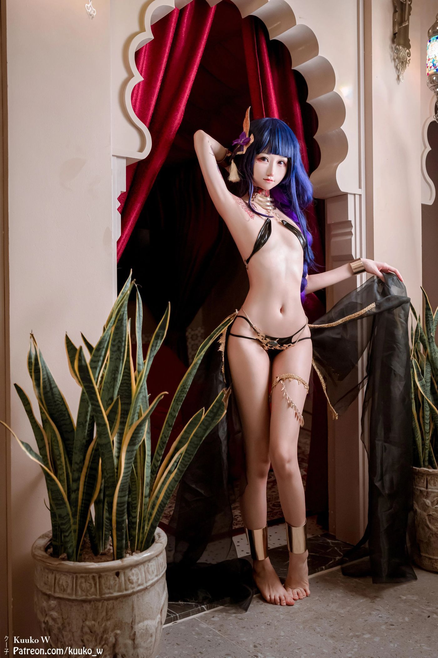 Kuuko W – NO.77 Raiden Shogun [28P]插图3