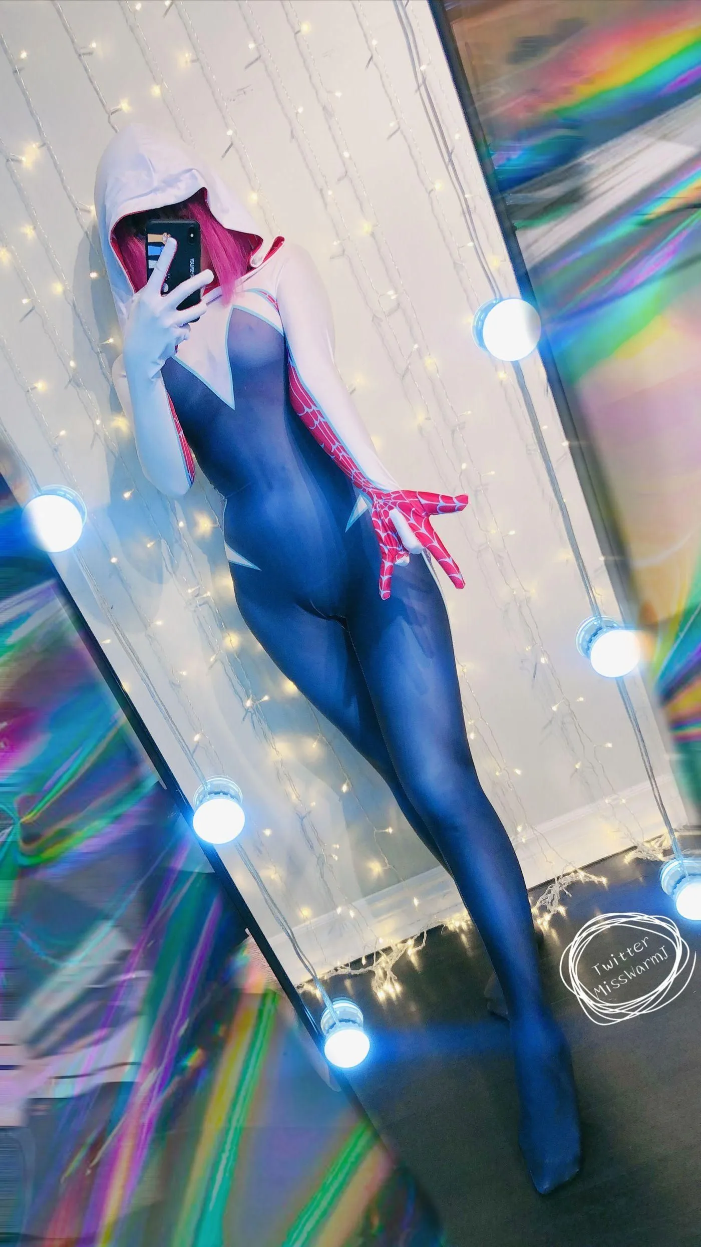 MisswarmJ – NO.09 Spider Gwen [43P]插图6