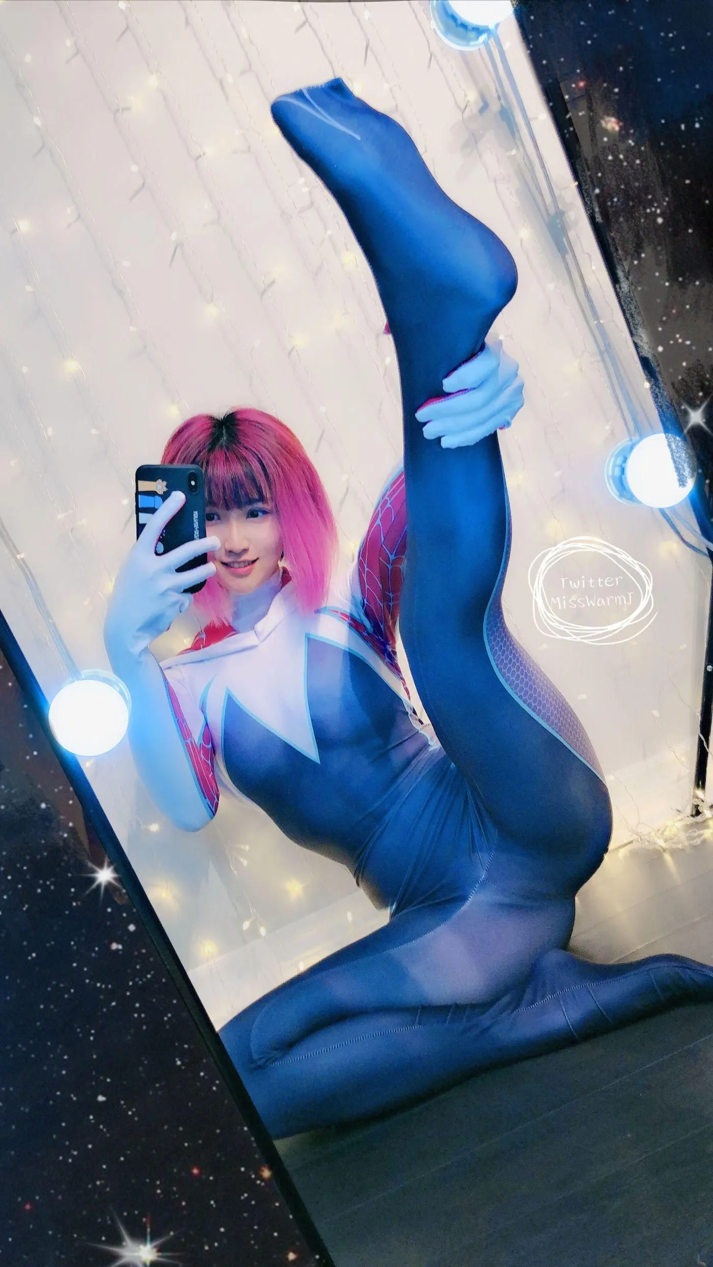 MisswarmJ – NO.09 Spider Gwen [43P]插图9