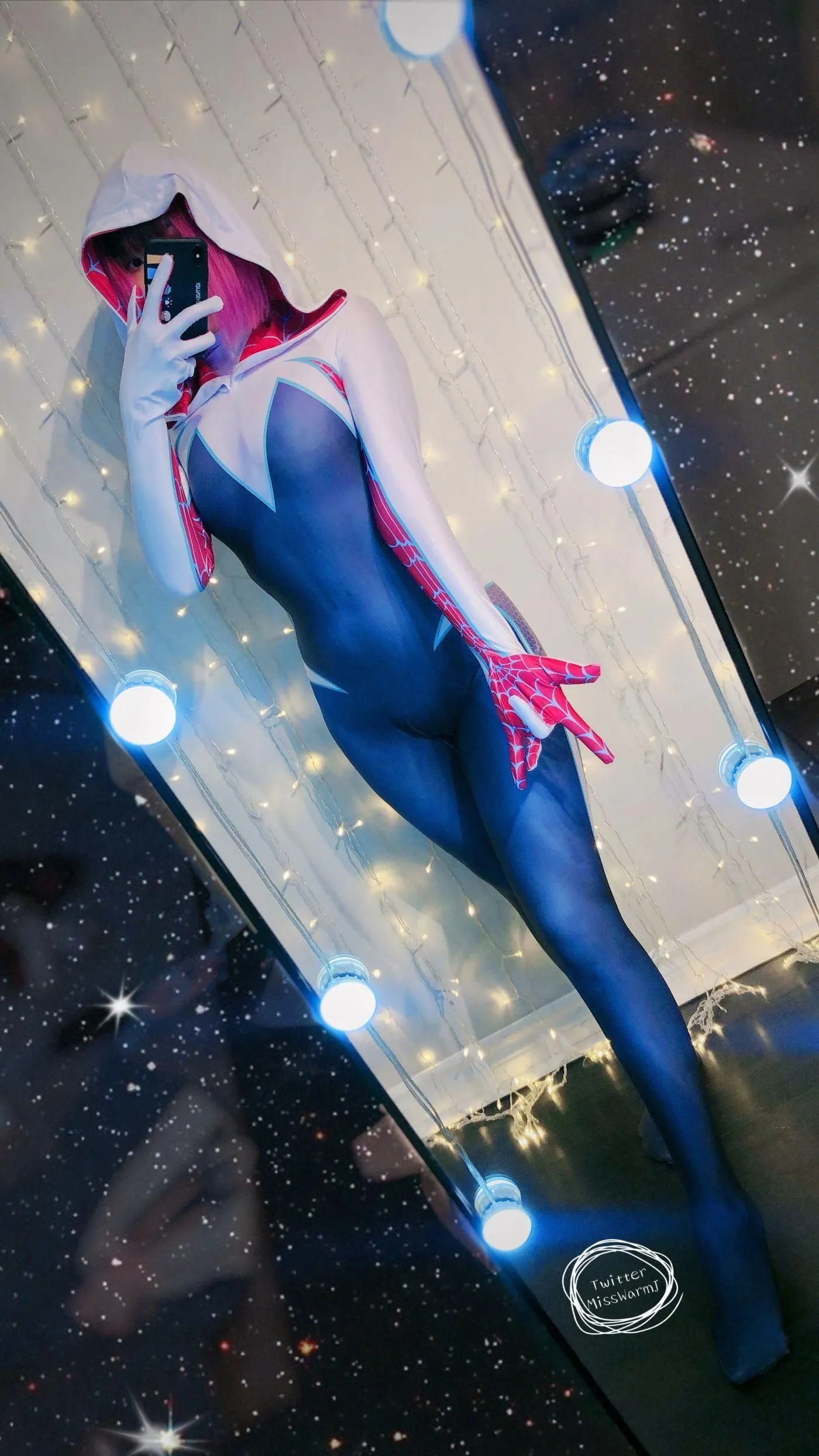 MisswarmJ – NO.09 Spider Gwen [43P]插图1