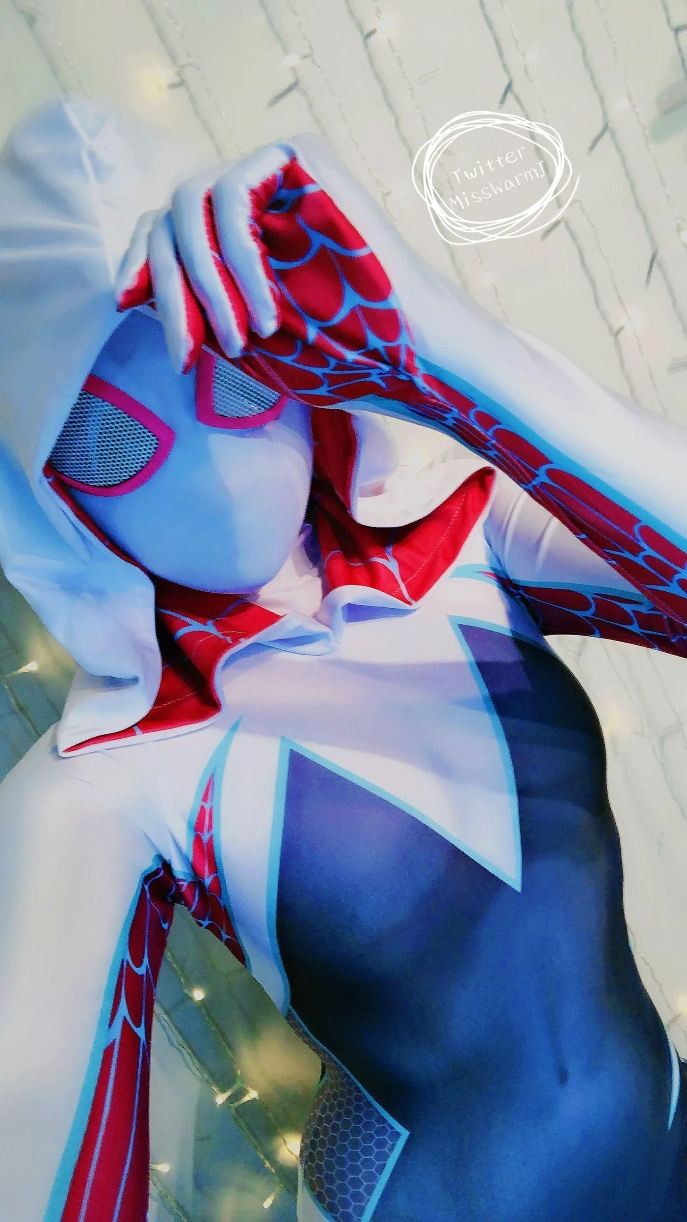 MisswarmJ – NO.09 Spider Gwen [43P]插图5
