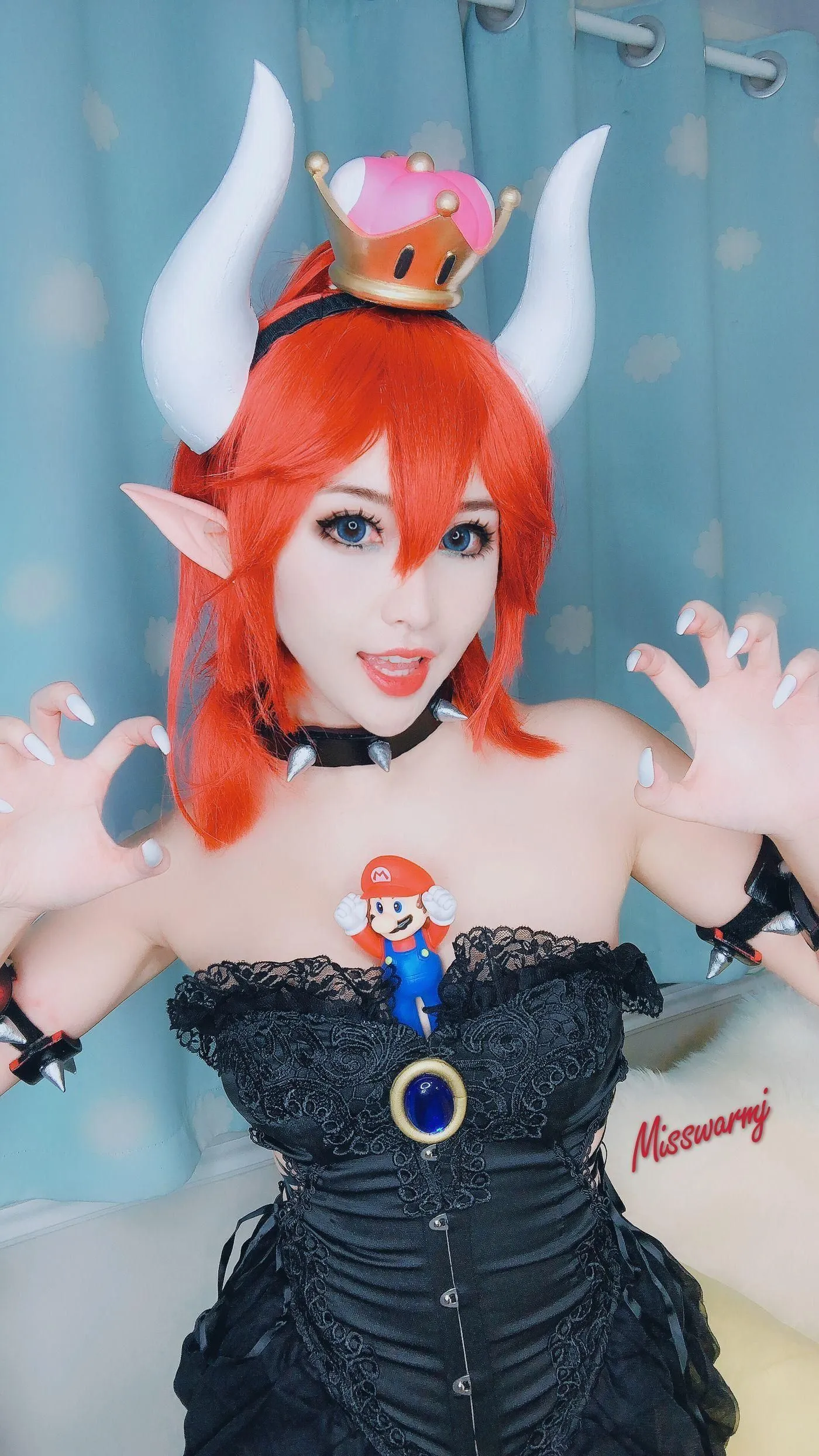 MisswarmJ – NO.14 Bowsette [26P]插图7