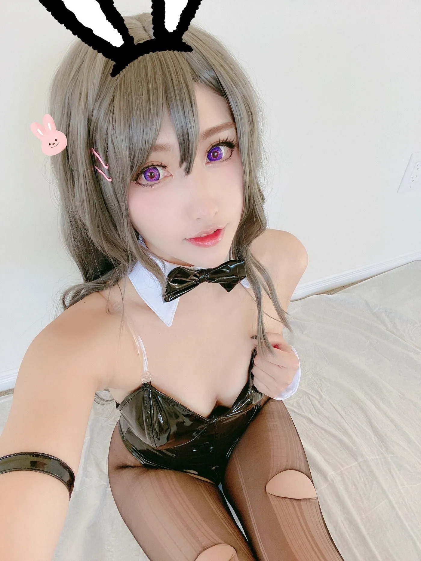 MisswarmJ – NO.27 Mai Sakurajima (Bunny Girl Senpai)   videos-04_Phone [29P]插图5