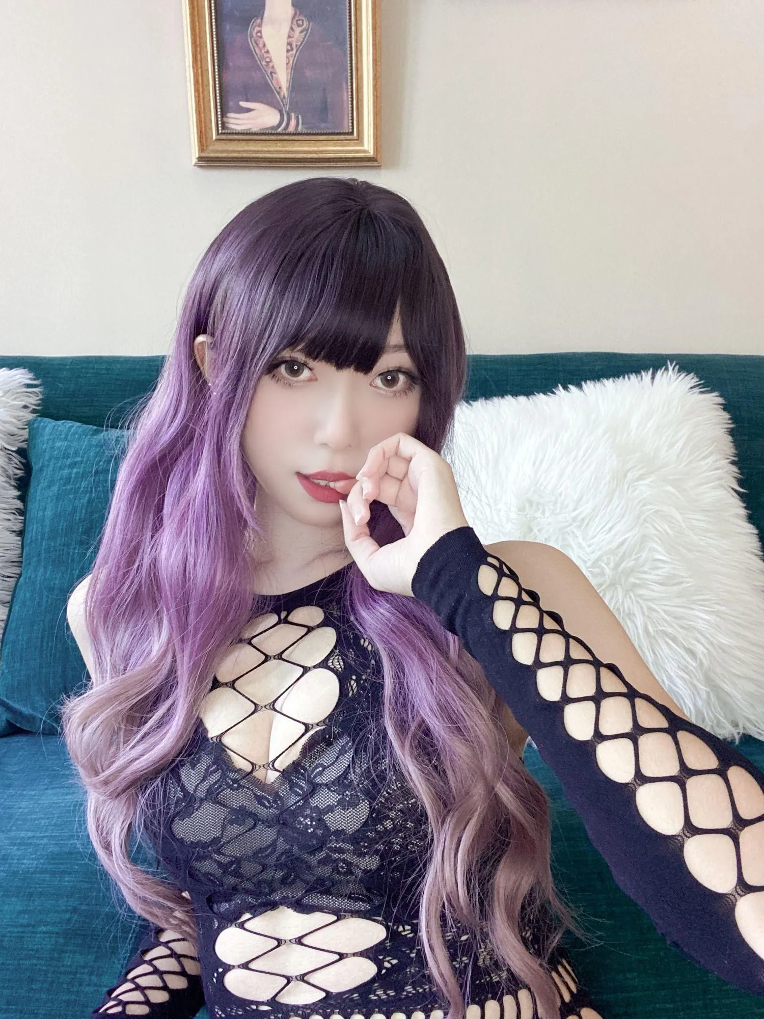 Money冷冷 – NO.13 花花网衣 [89P]插图2