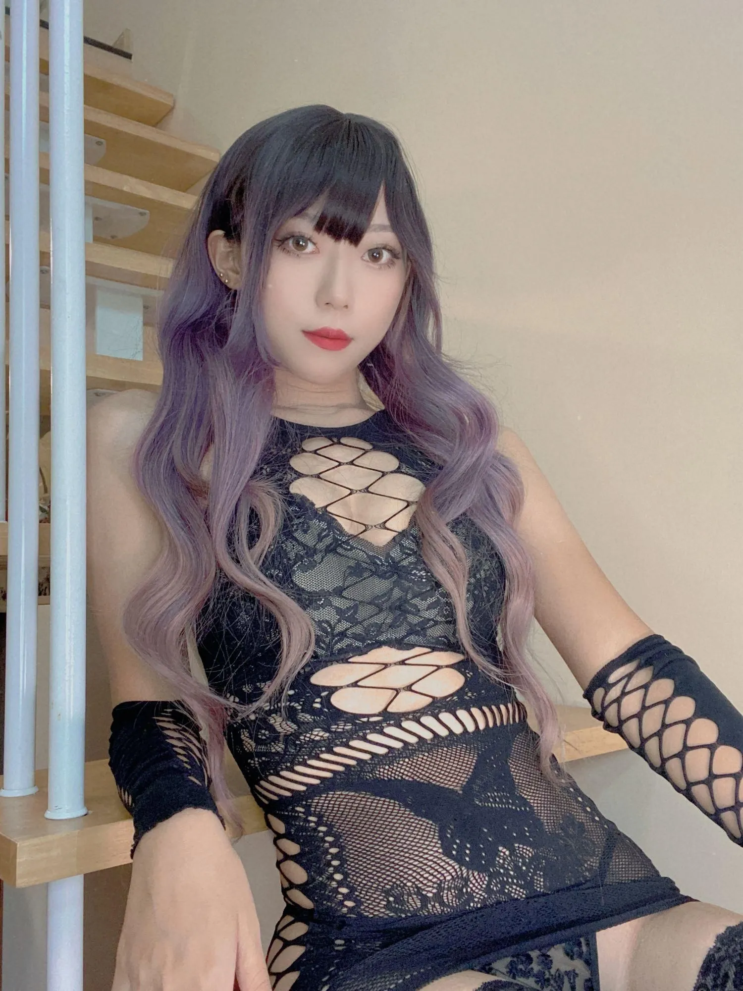 Money冷冷 – NO.13 花花网衣 [89P]插图3
