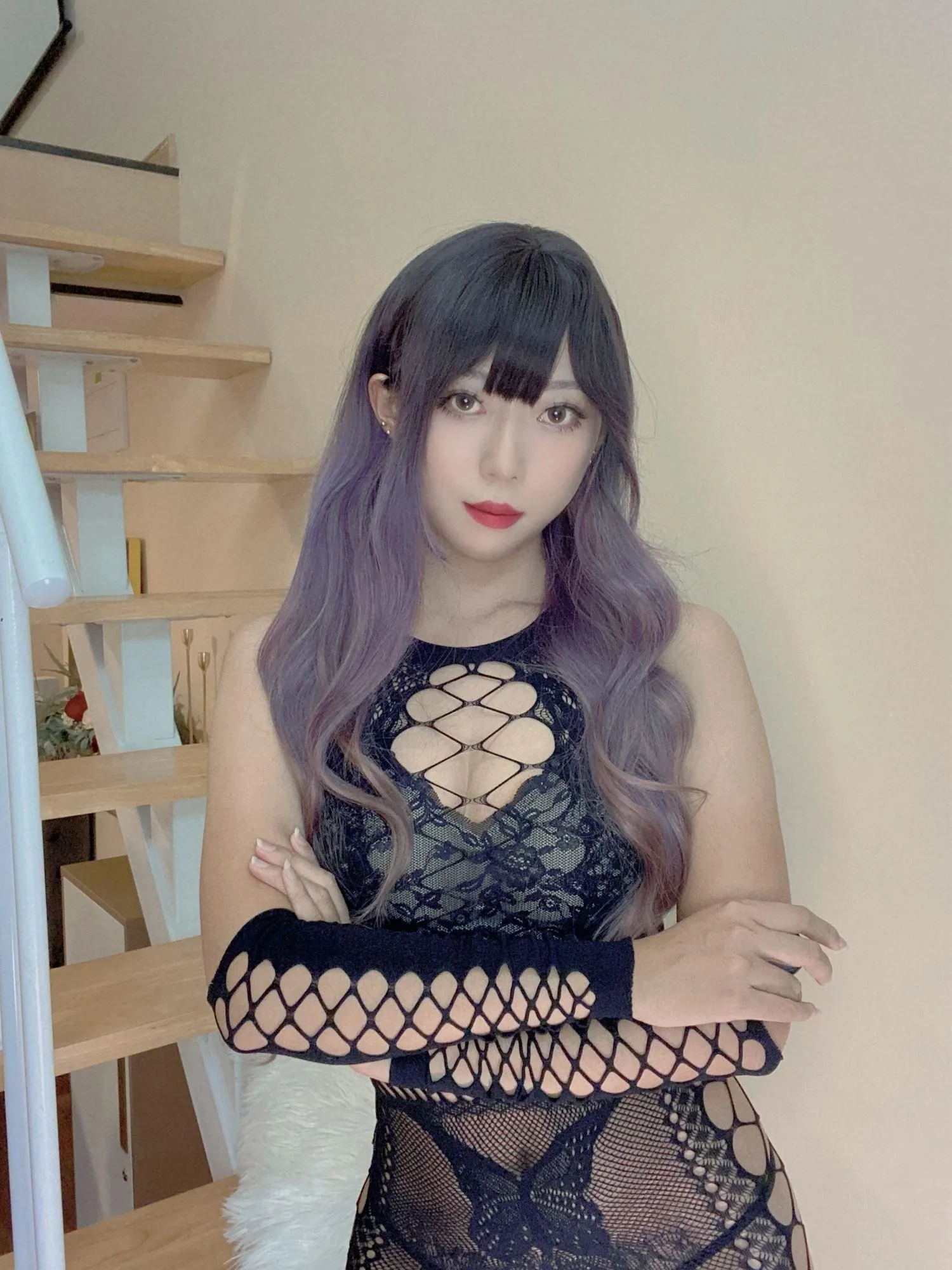 Money冷冷 – NO.13 花花网衣 [89P]插图8
