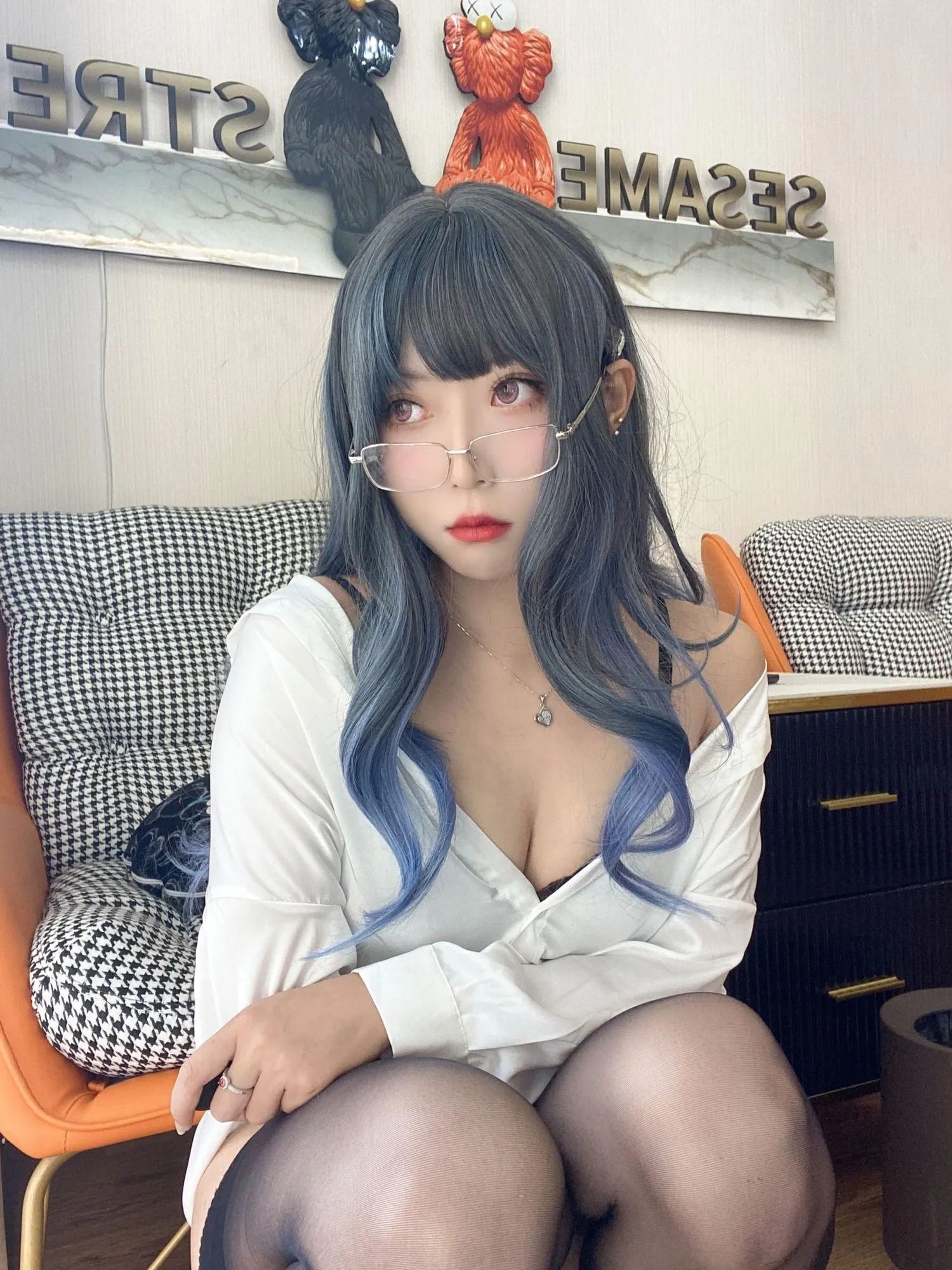Money冷冷 – NO.19 衬衫裙 [84P]插图2