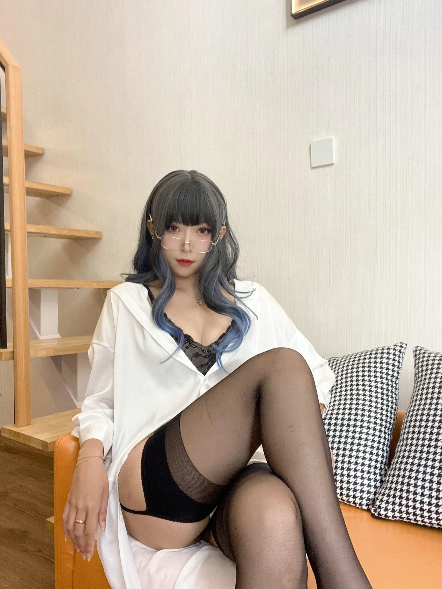 Money冷冷 – NO.19 衬衫裙 [84P]插图9