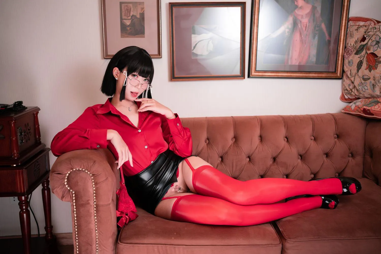 Money冷冷 – NO.20 辉夜姬OL制服 [135P]插图1