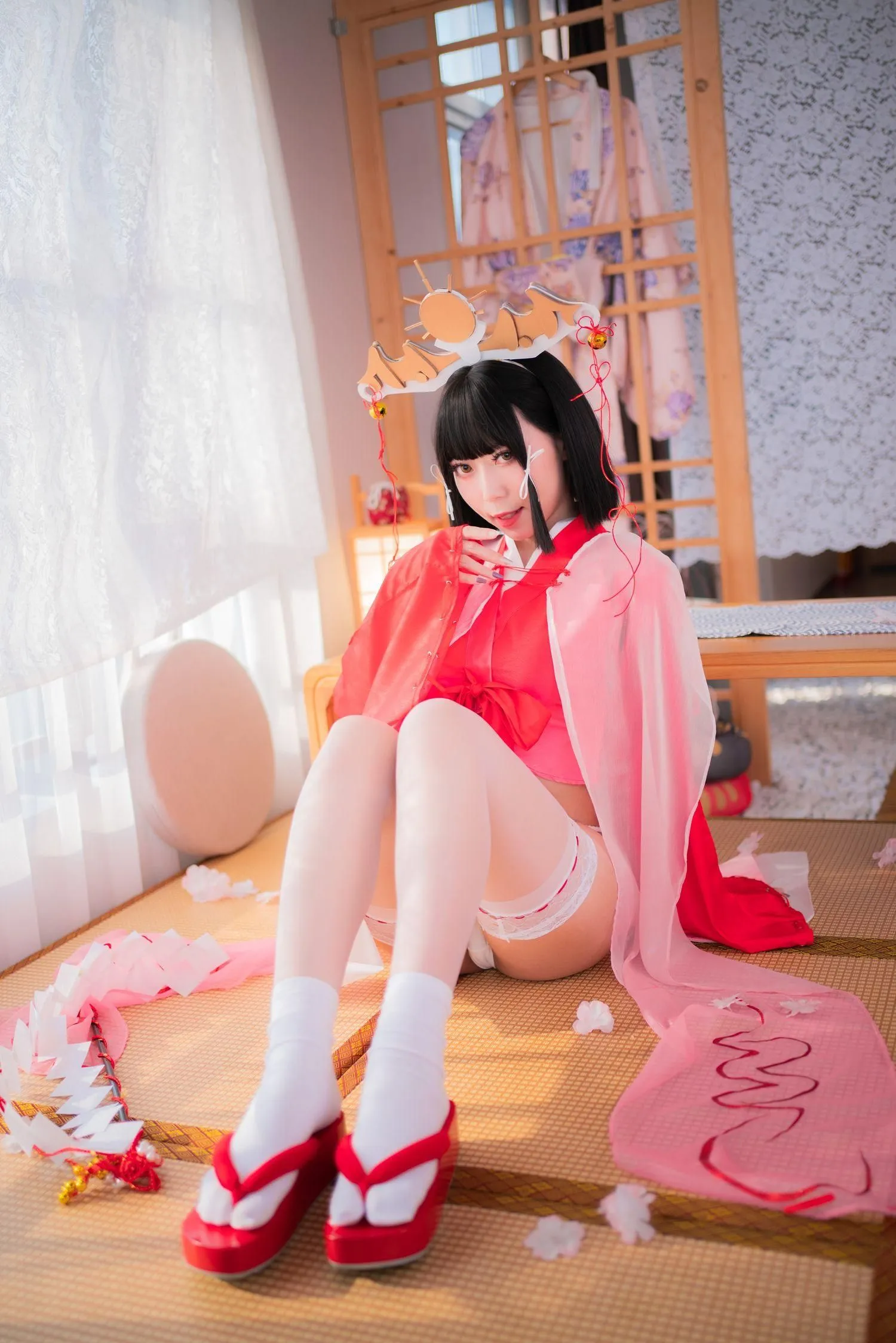 Money冷冷 – NO.21 辉夜姬巫女 [127P]插图4