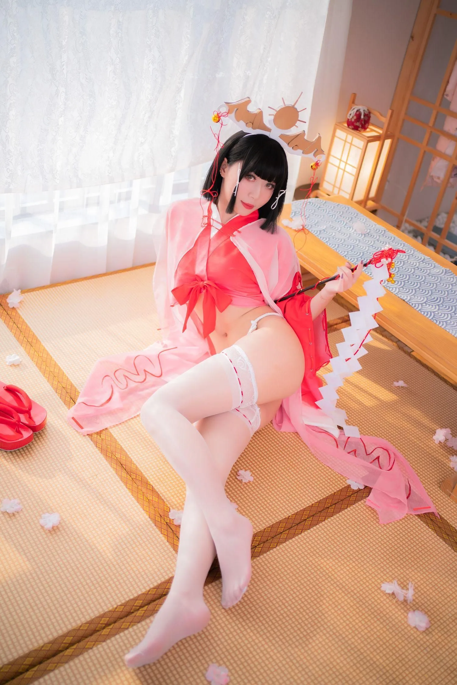 Money冷冷 – NO.21 辉夜姬巫女 [127P]插图9