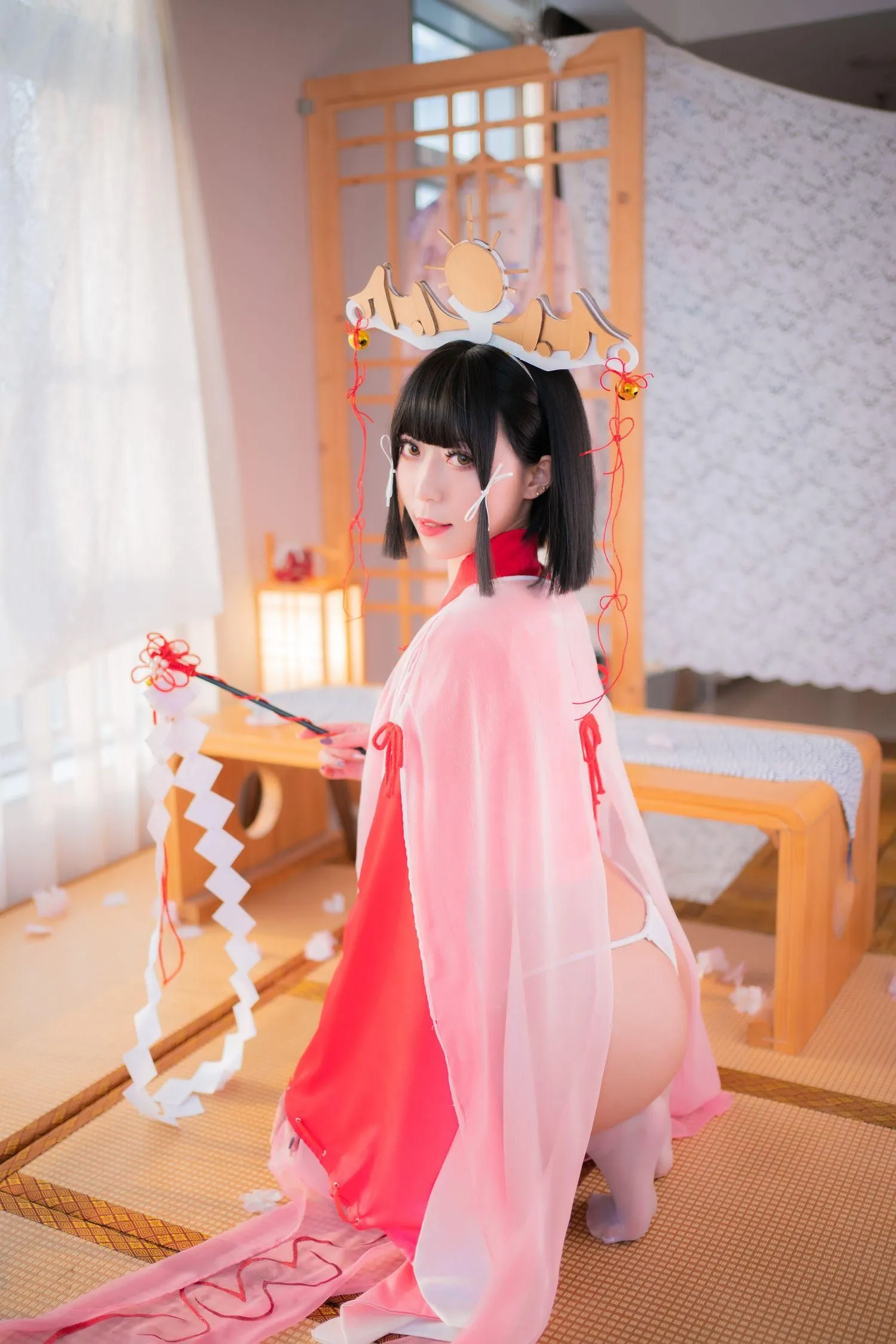 Money冷冷 – NO.21 辉夜姬巫女 [127P]插图3