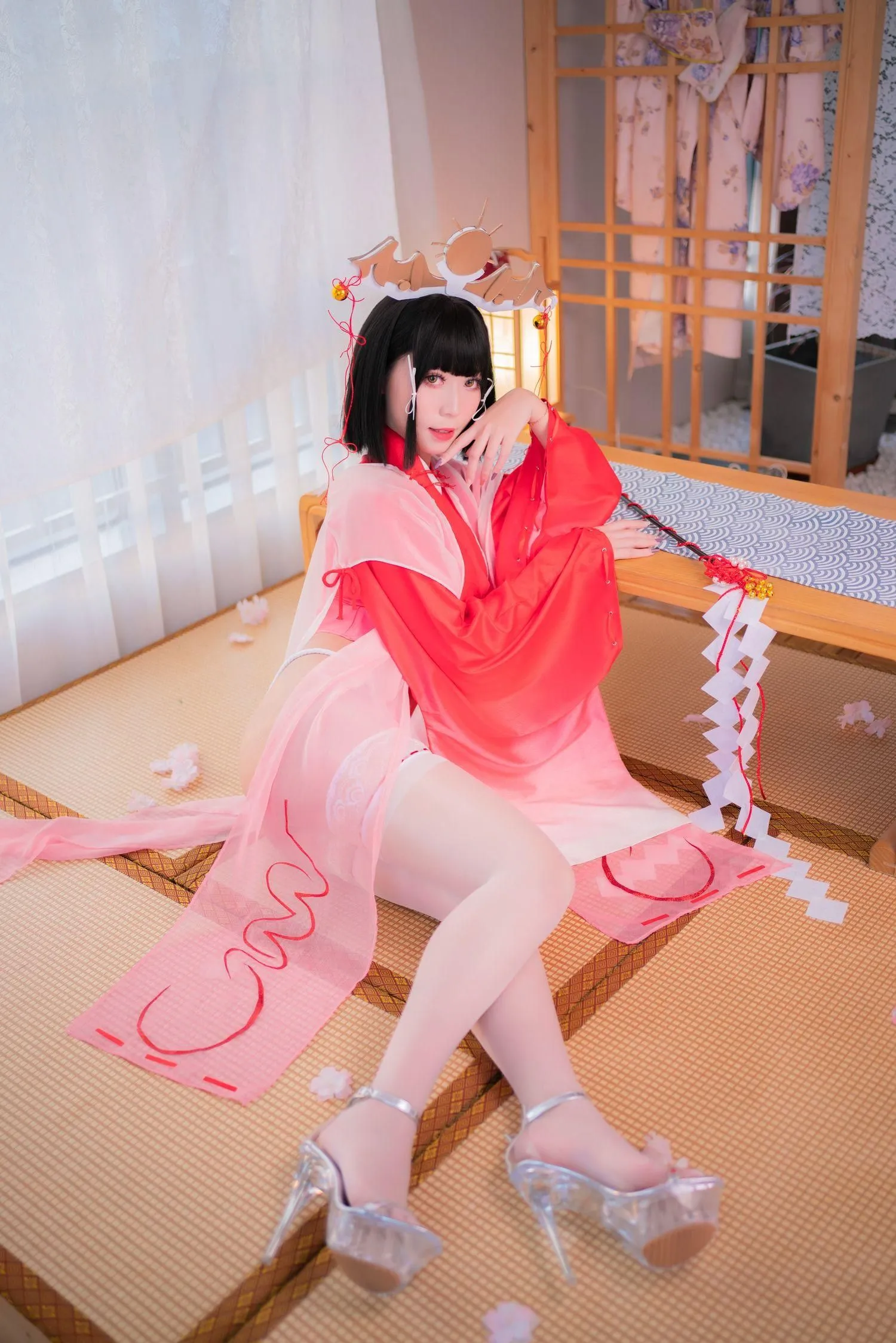 Money冷冷 – NO.21 辉夜姬巫女 [127P]插图