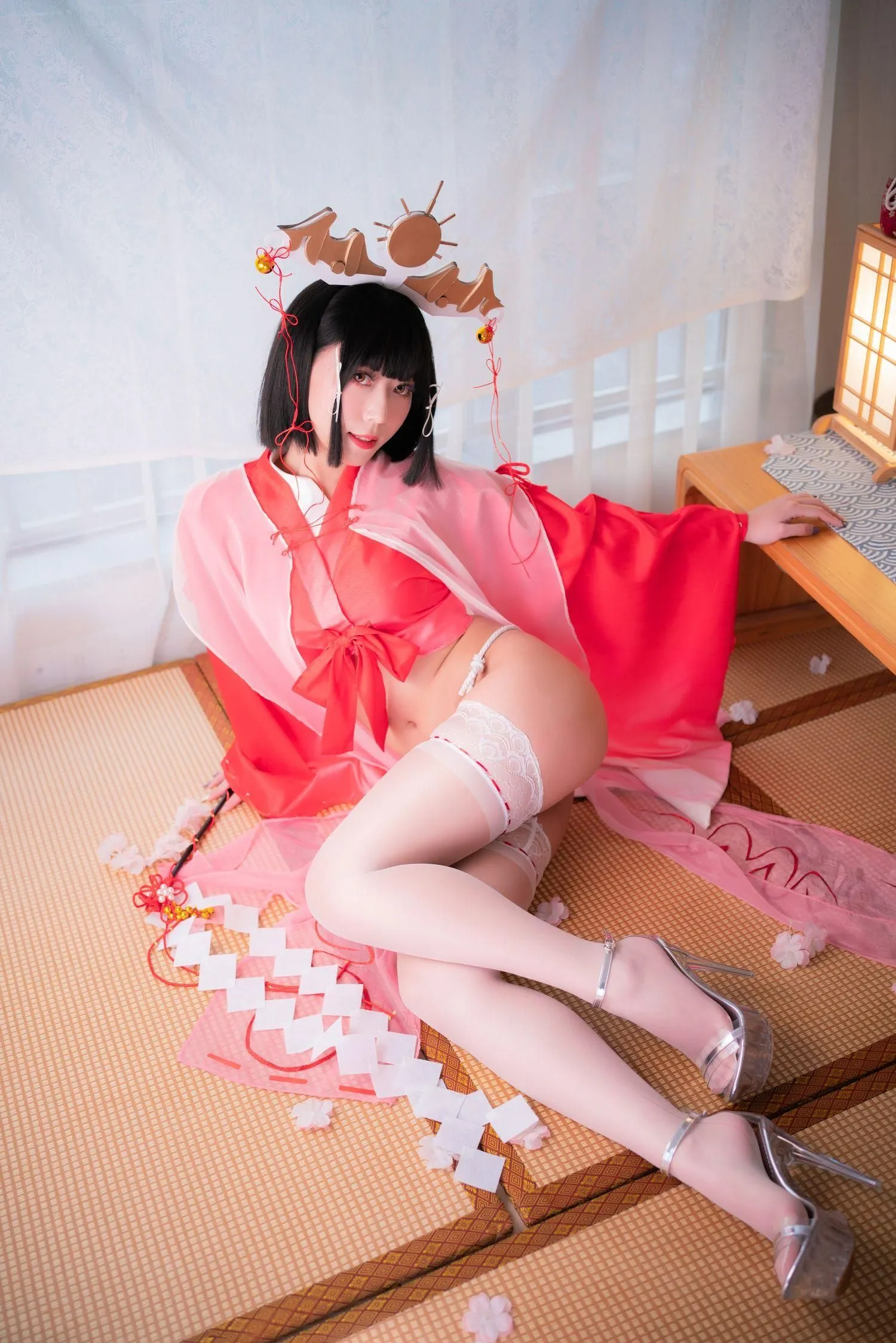 Money冷冷 – NO.21 辉夜姬巫女 [127P]插图7