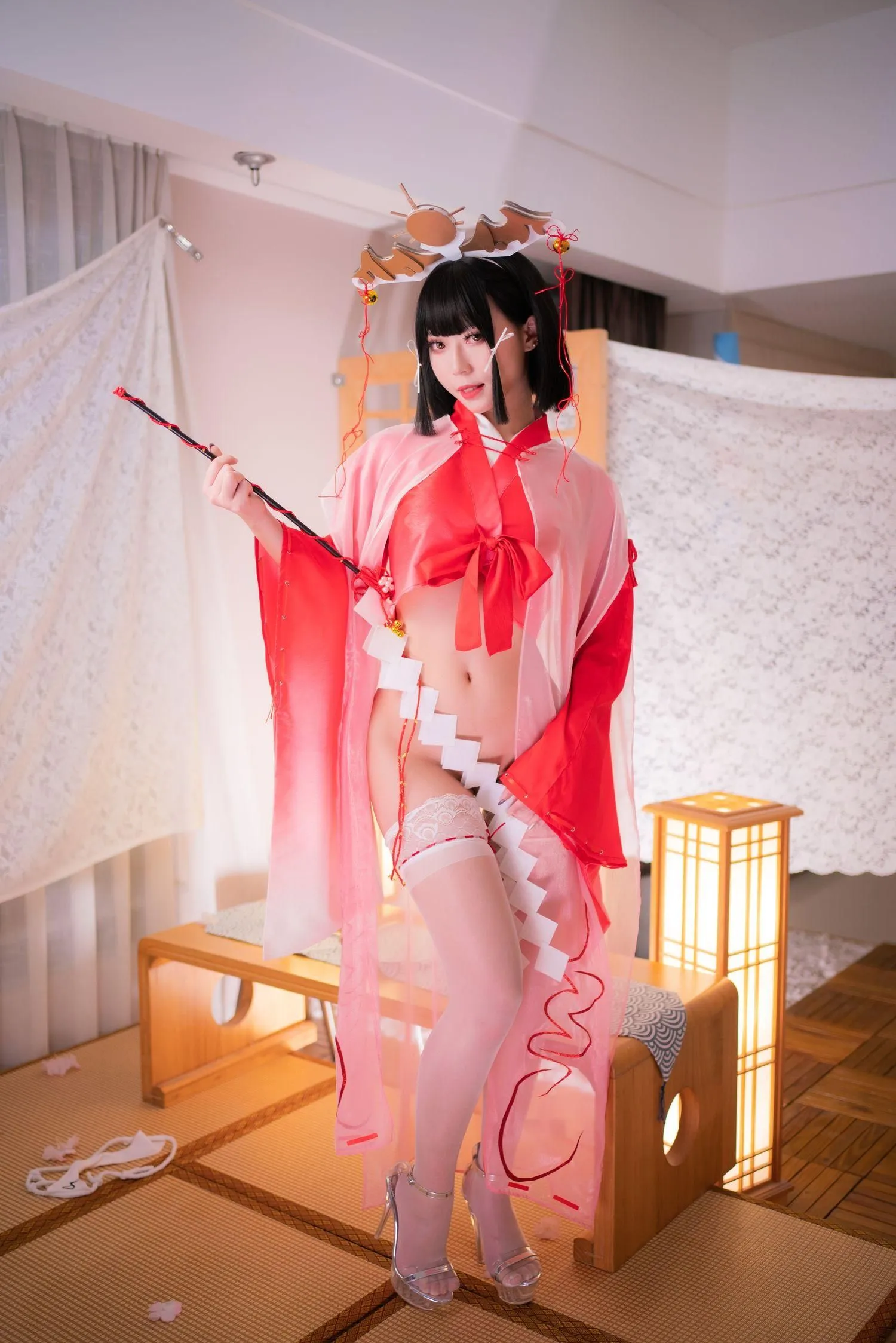 Money冷冷 – NO.21 辉夜姬巫女 [127P]插图7