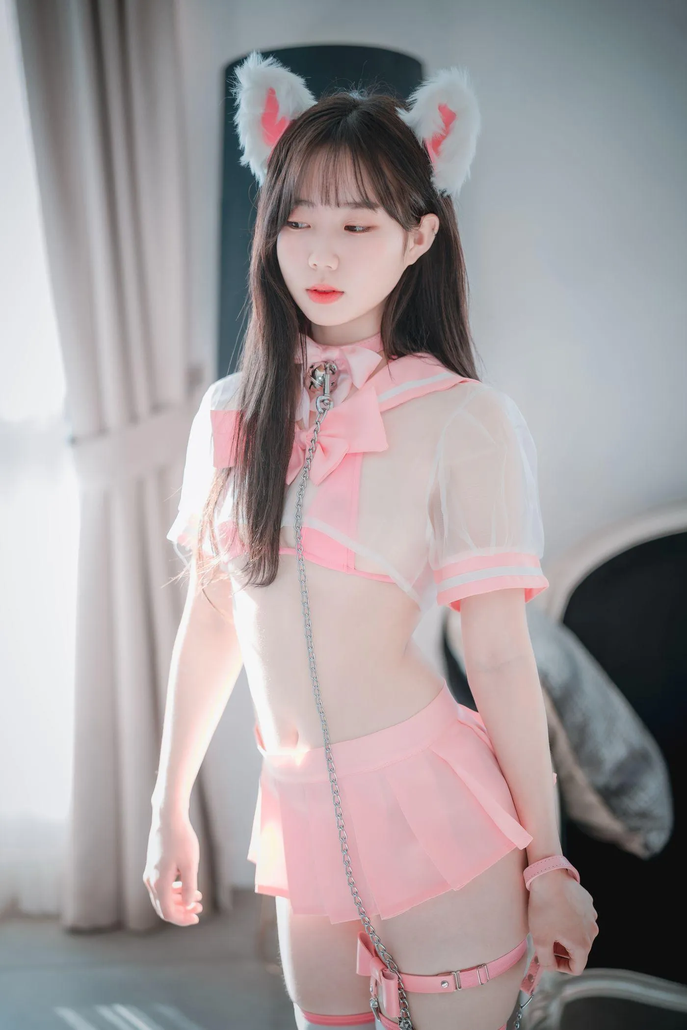 Myu_a_ (뮤아) – NO.03 [DJAWA] Catgirl in Pink [72P]插图3