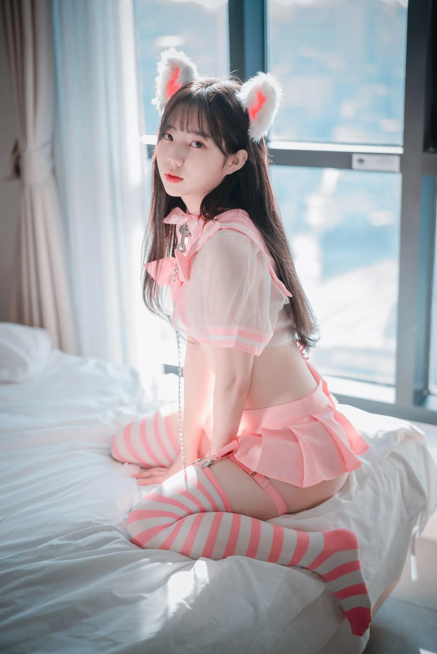 Myu_a_ (뮤아) – NO.03 [DJAWA] Catgirl in Pink [72P]插图4