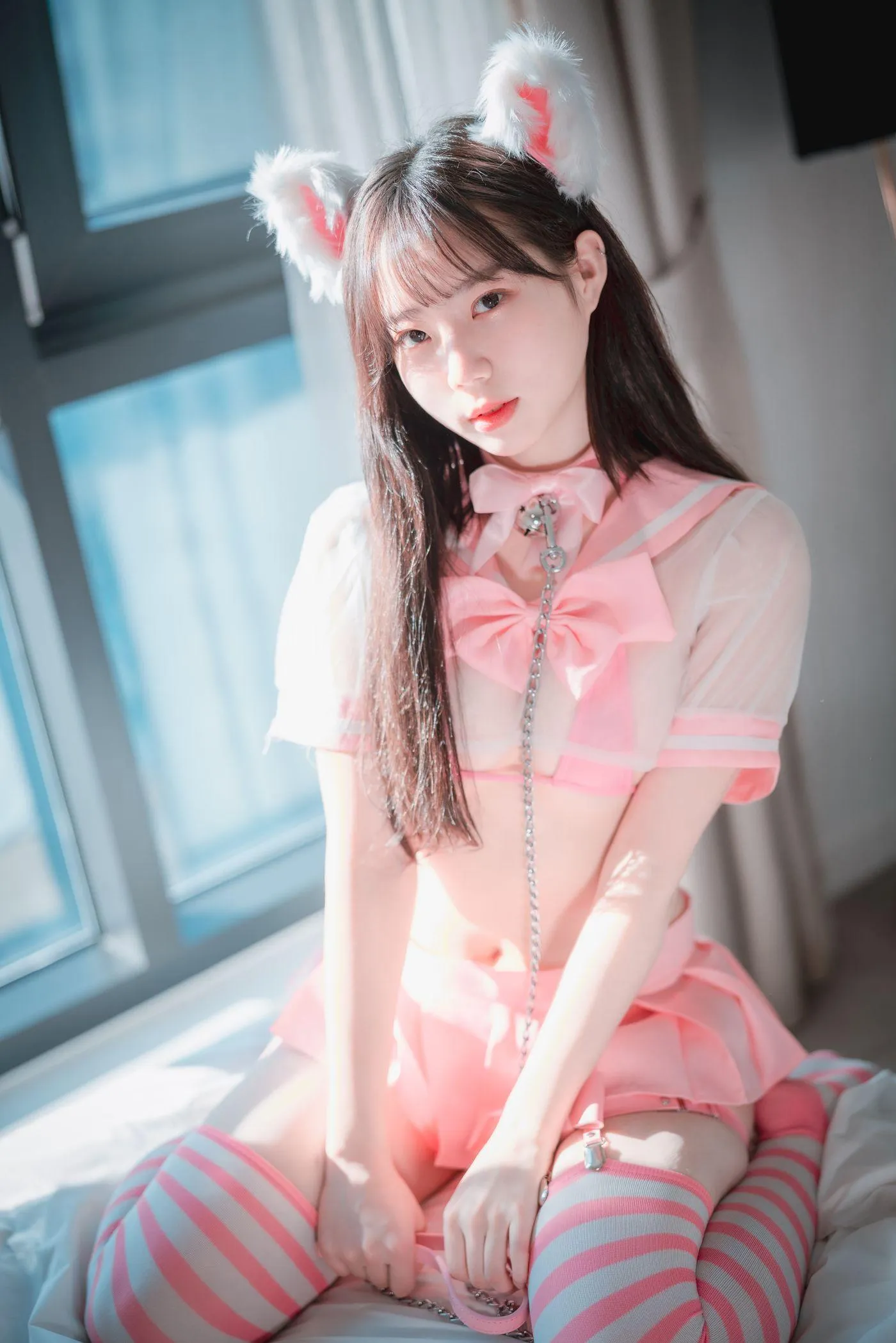 Myu_a_ (뮤아) – NO.03 [DJAWA] Catgirl in Pink [72P]插图5