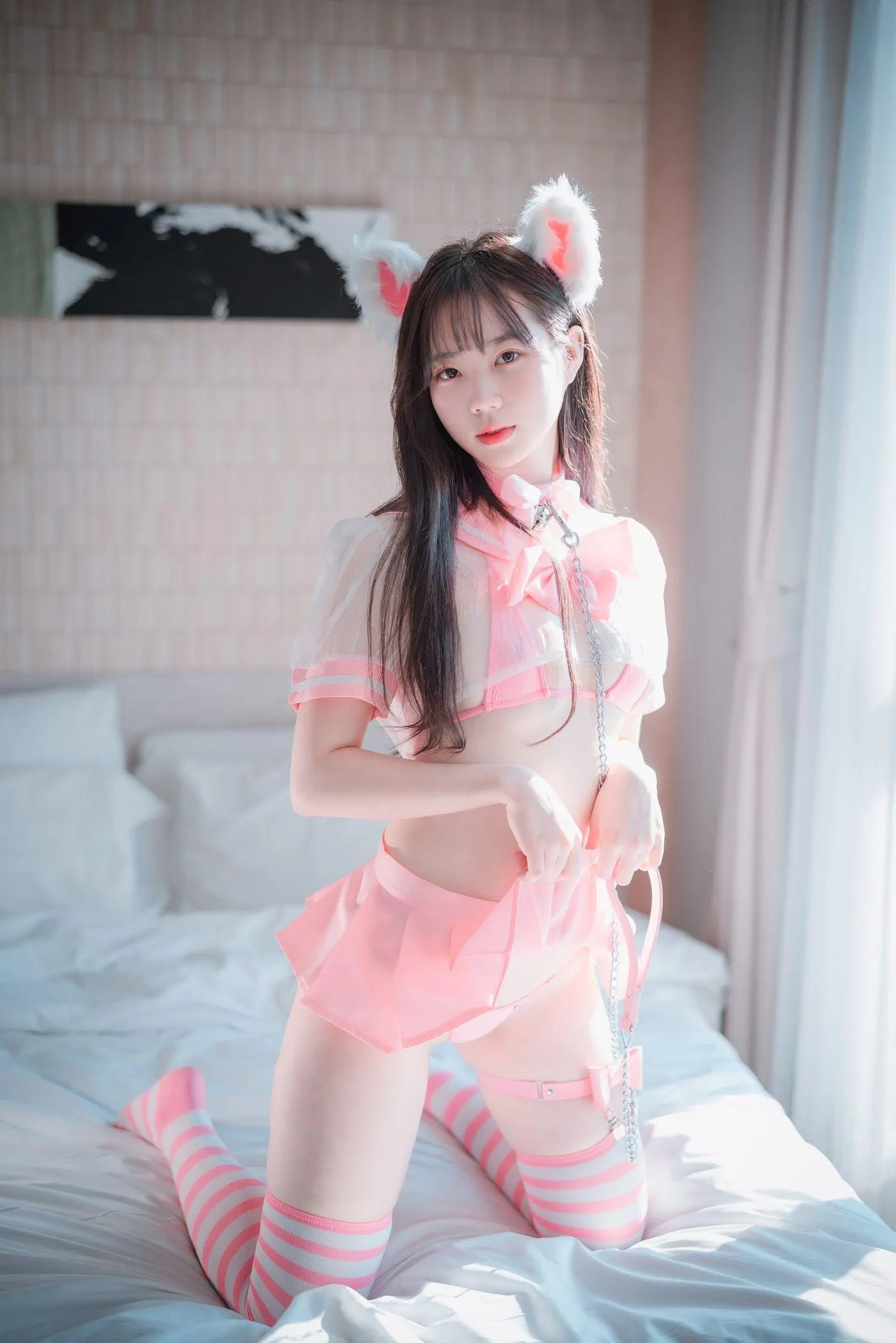 Myu_a_ (뮤아) – NO.03 [DJAWA] Catgirl in Pink [72P]插图8