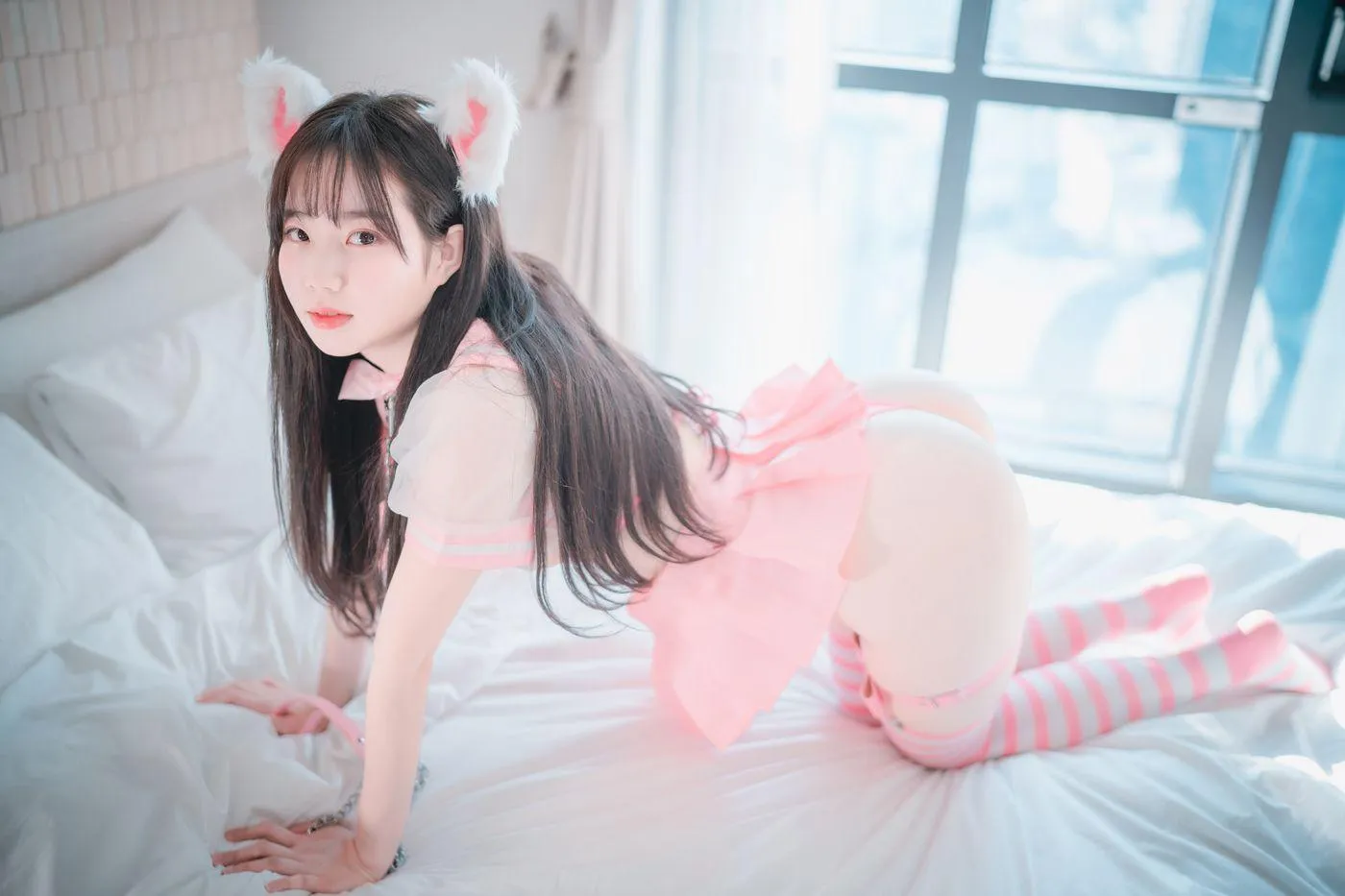 Myu_a_ (뮤아) – NO.03 [DJAWA] Catgirl in Pink [72P]插图6