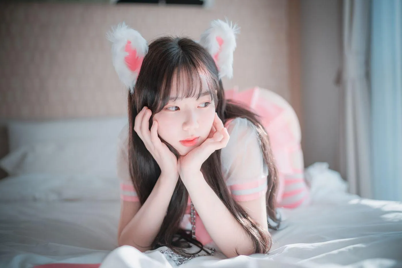 Myu_a_ (뮤아) – NO.03 [DJAWA] Catgirl in Pink [72P]插图1