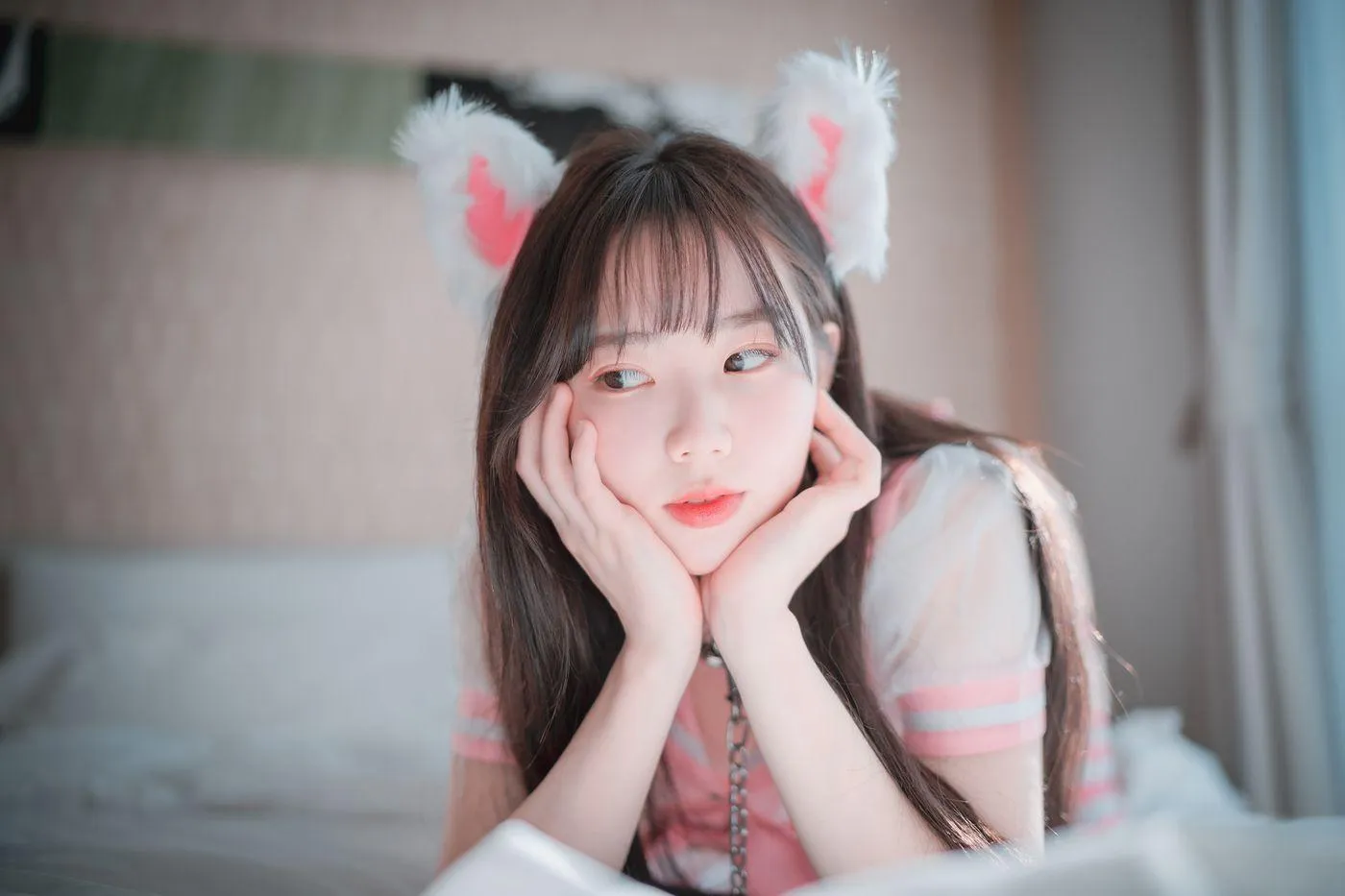Myu_a_ (뮤아) – NO.03 [DJAWA] Catgirl in Pink [72P]插图2