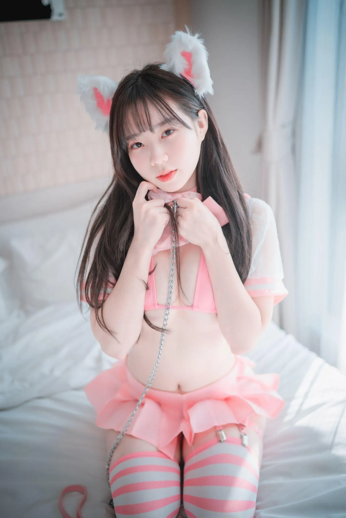 Myu_a_ (뮤아) – NO.03 [DJAWA] Catgirl in Pink [72P]插图7