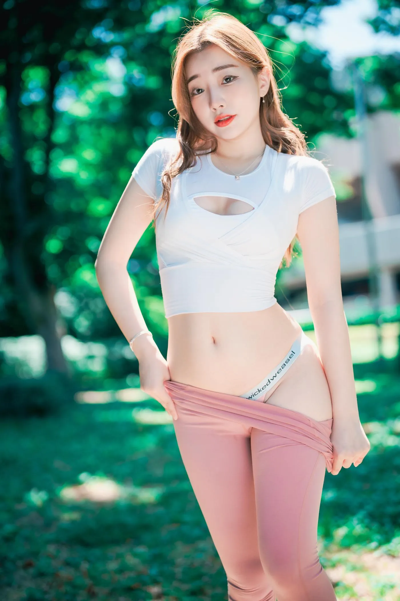 Newbom – NO.01 [DJAWA] Loose and Tight  Camo Pink-Pink [43P]插图8