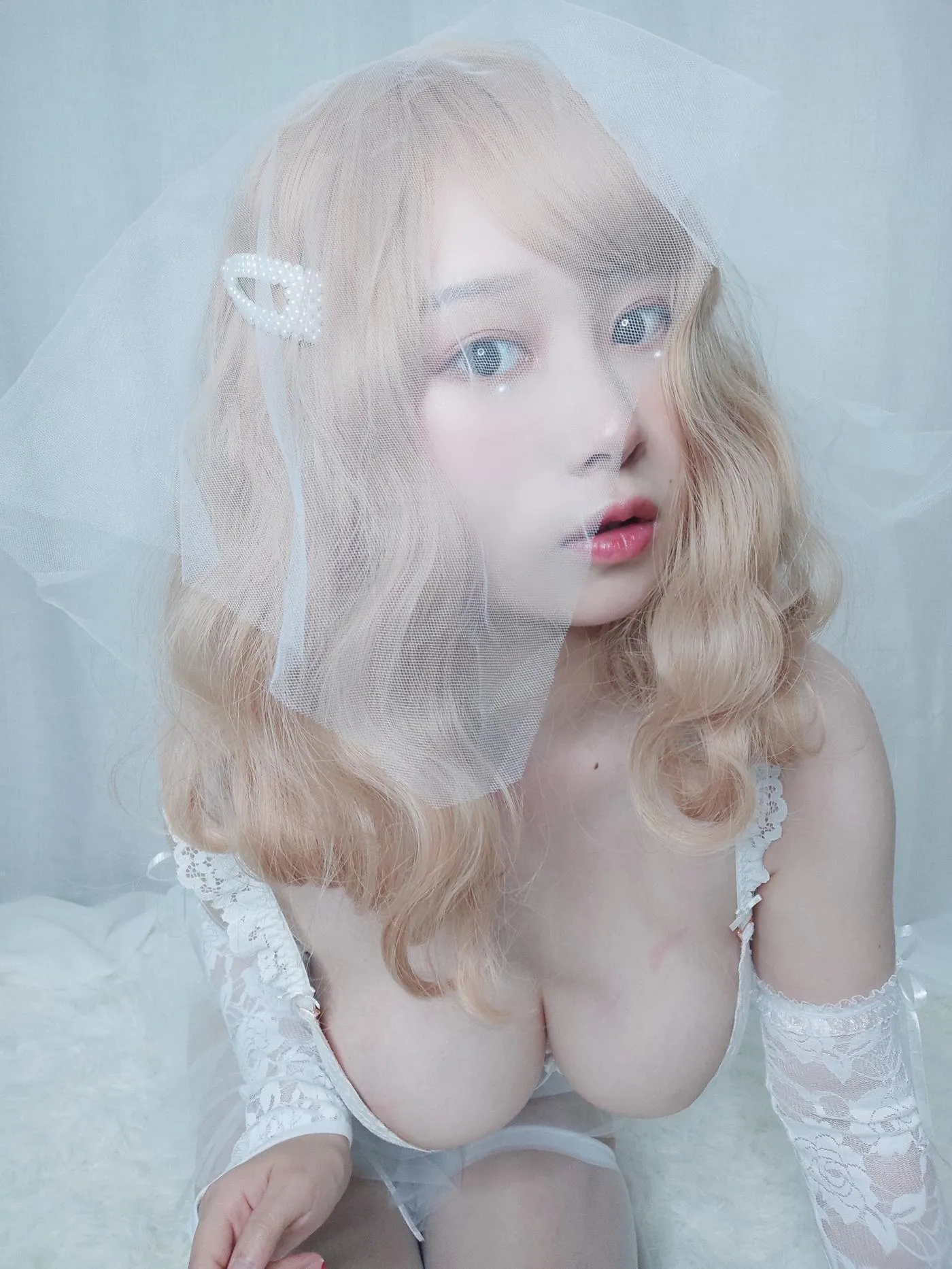 PAKI酱 – NO.02 镂空新娘装 [42P]插图6
