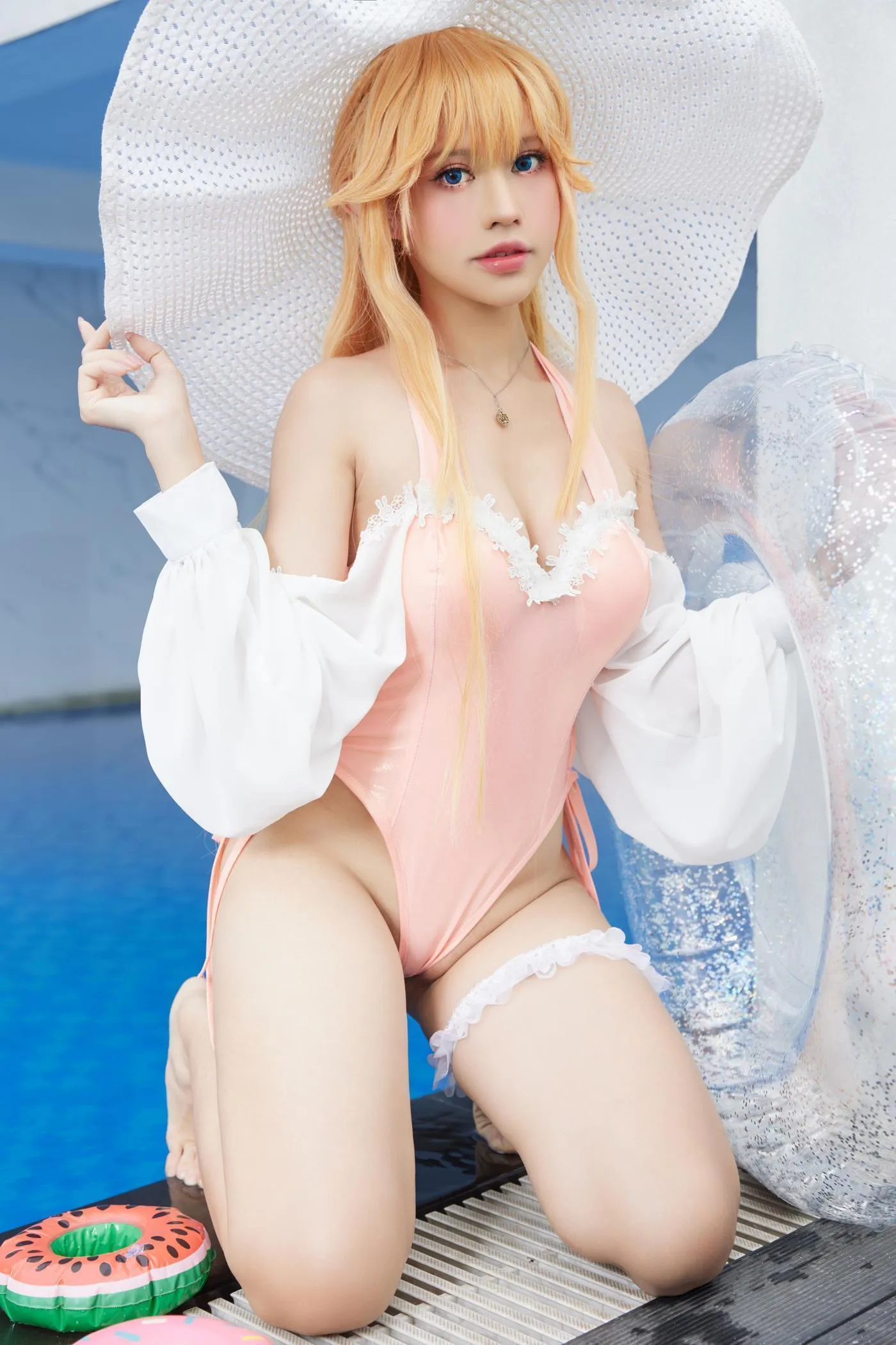 PingPing – NO.26 Richelieu Swimsuit [16P]插图4