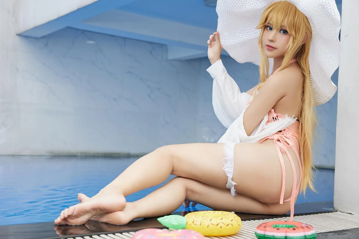 PingPing – NO.26 Richelieu Swimsuit [16P]插图3