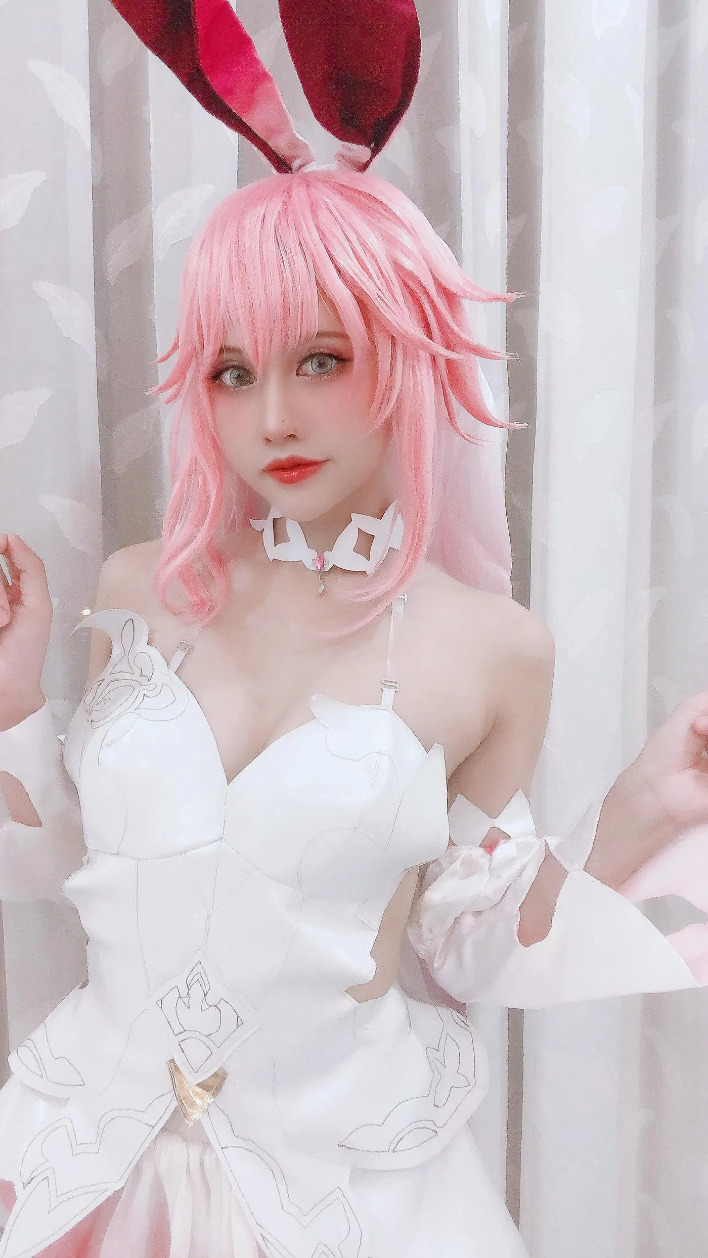 PingPing – NO.28 Yae Sakura Wedding dress [13P]插图7