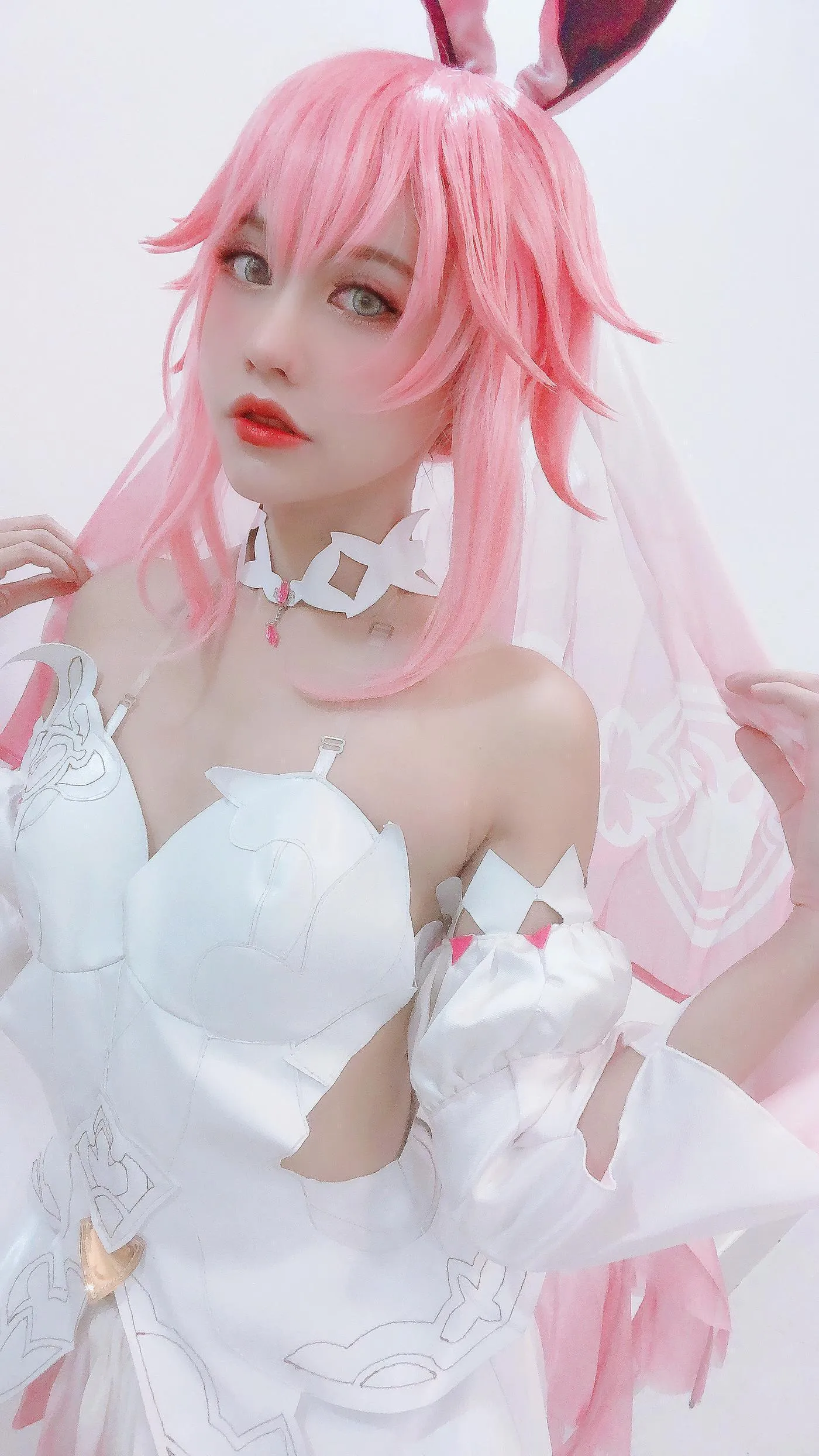 PingPing – NO.28 Yae Sakura Wedding dress [13P]插图
