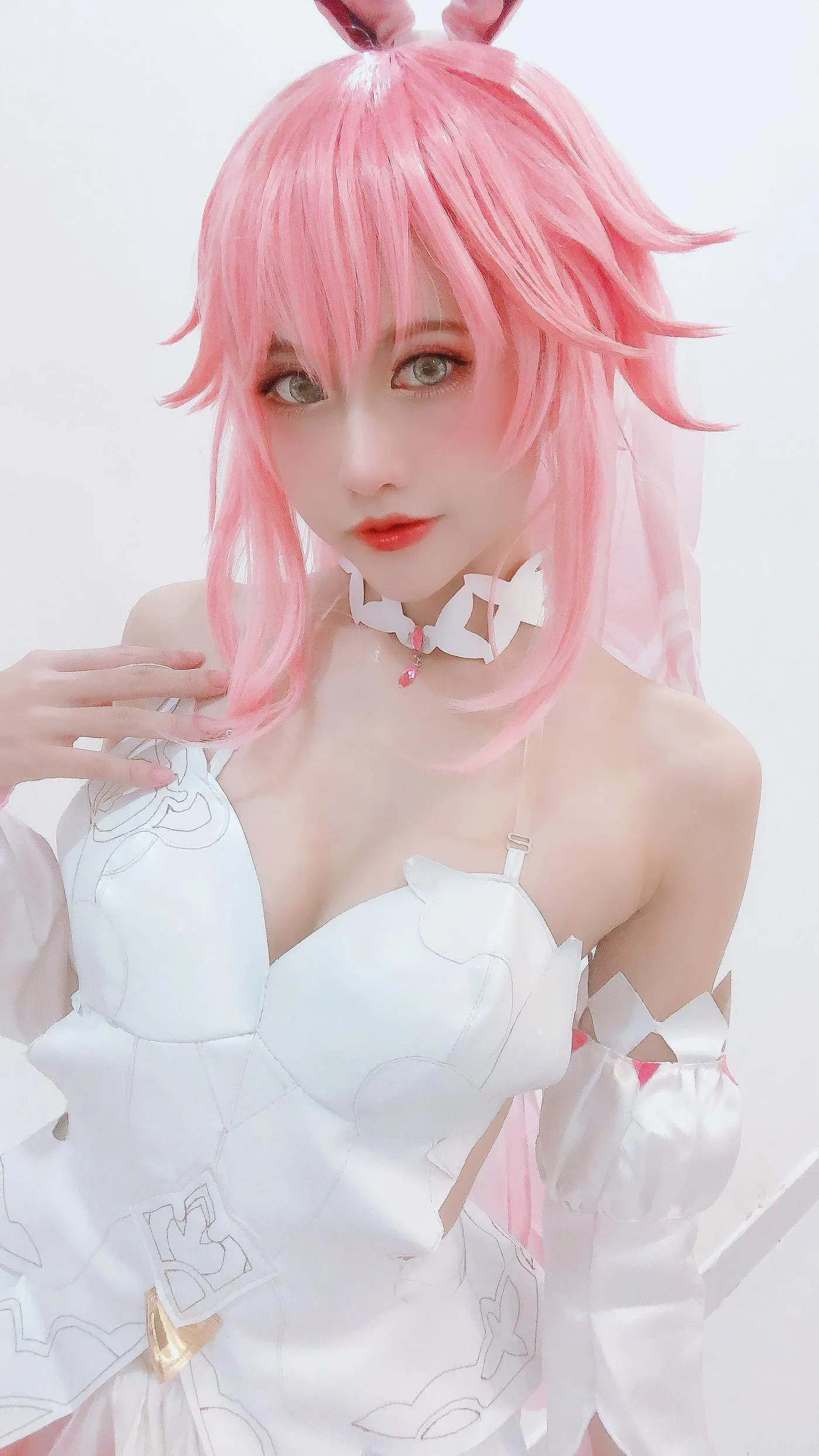 PingPing – NO.28 Yae Sakura Wedding dress [13P]插图1
