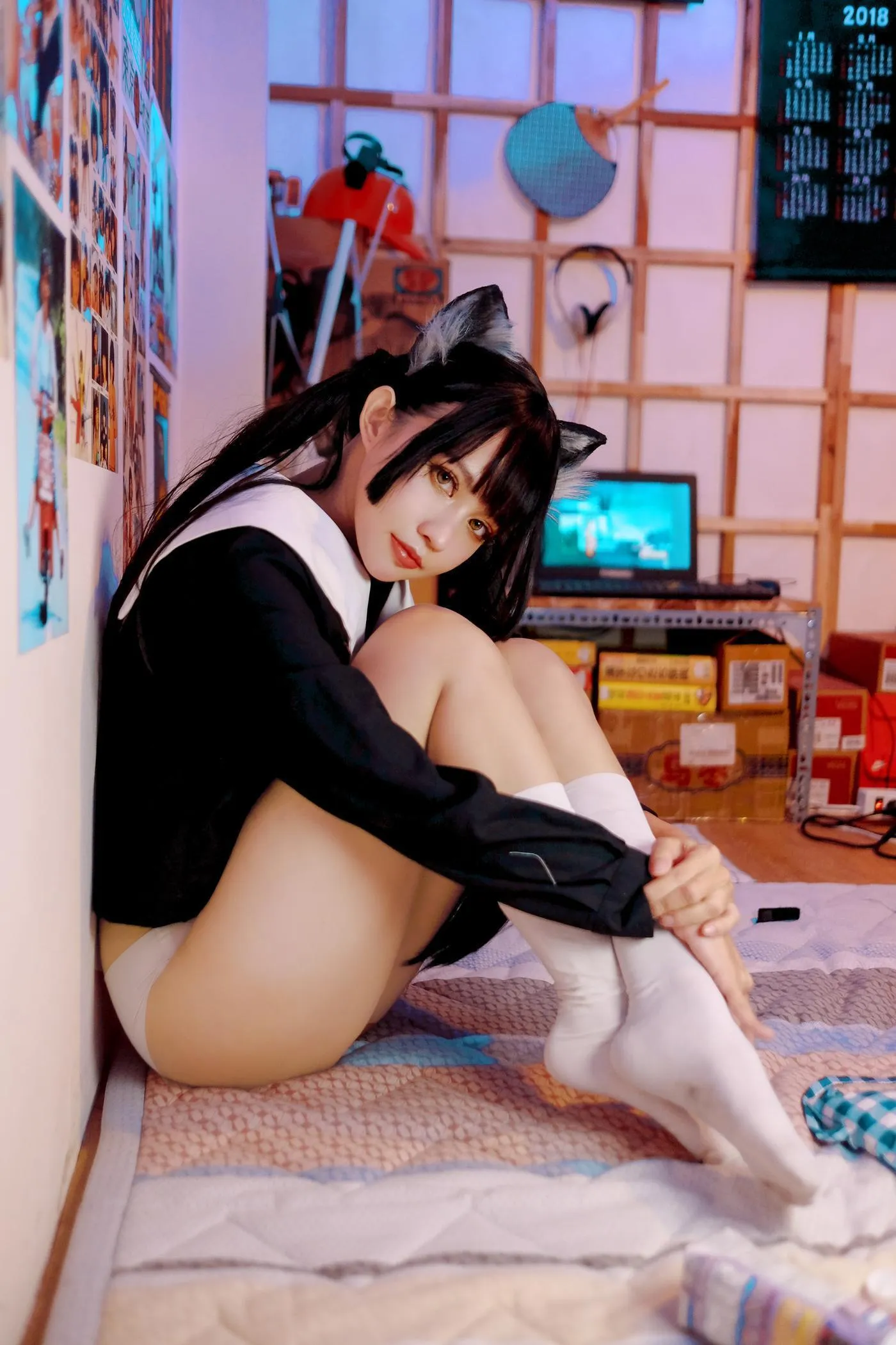 PingPing – NO.30 Kuroneko黑猫 [31P]插图1