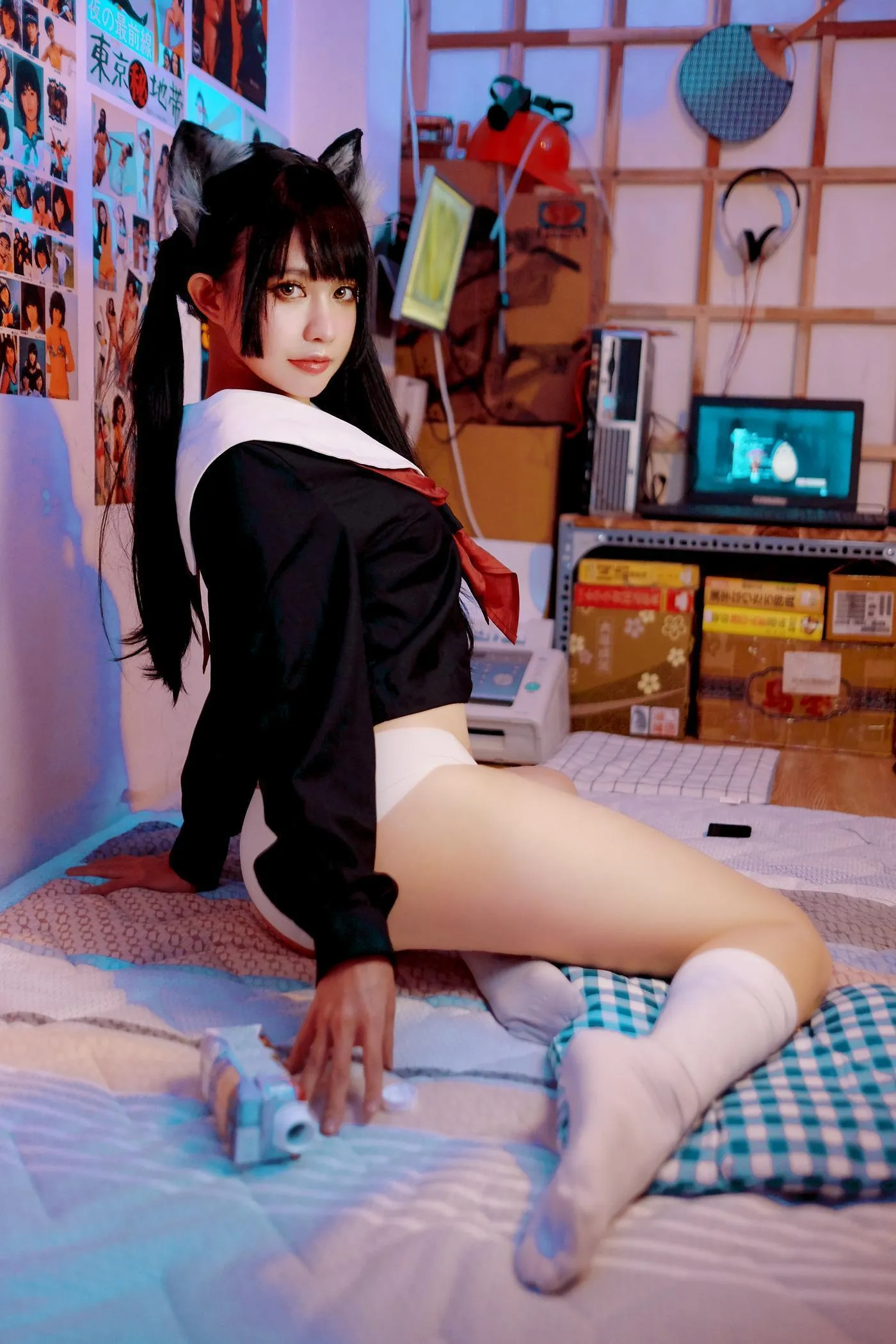 PingPing – NO.30 Kuroneko黑猫 [31P]插图3